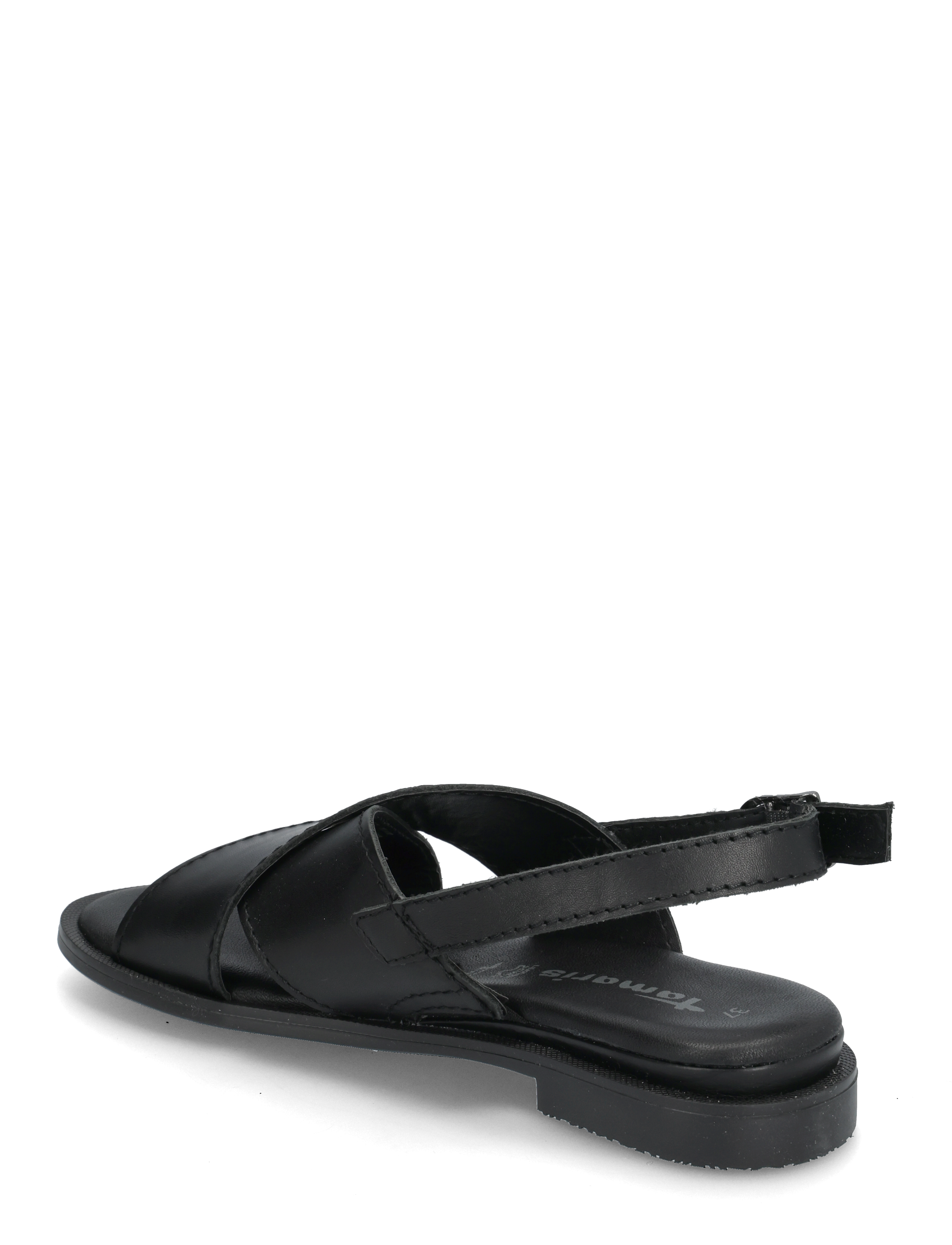 Tamaris - Women Sandals - matalat sandaalit - black leather - 2