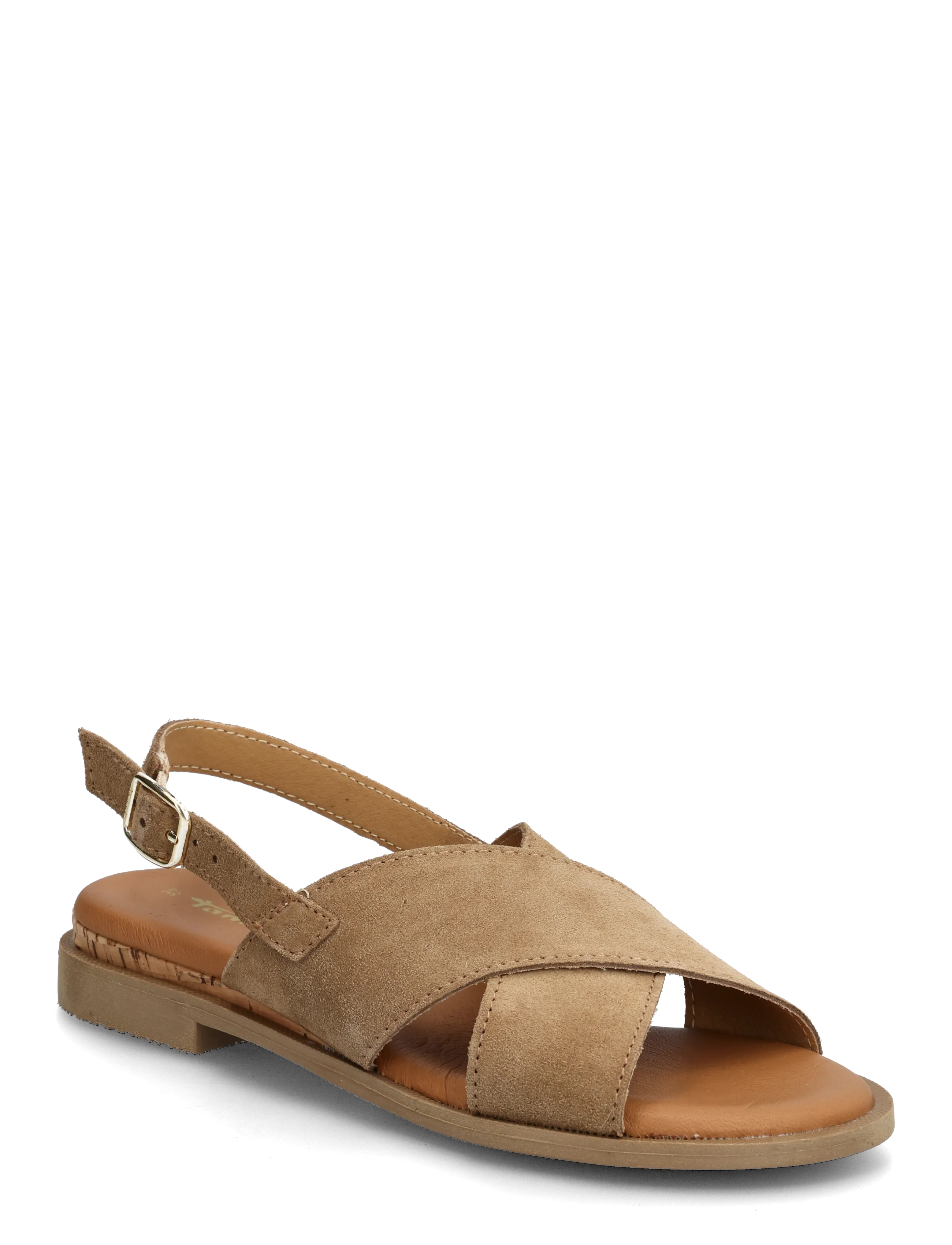 Tamaris Women Sandals, 38, Brown, Slingbacks > Flade Slingbacks, Dame