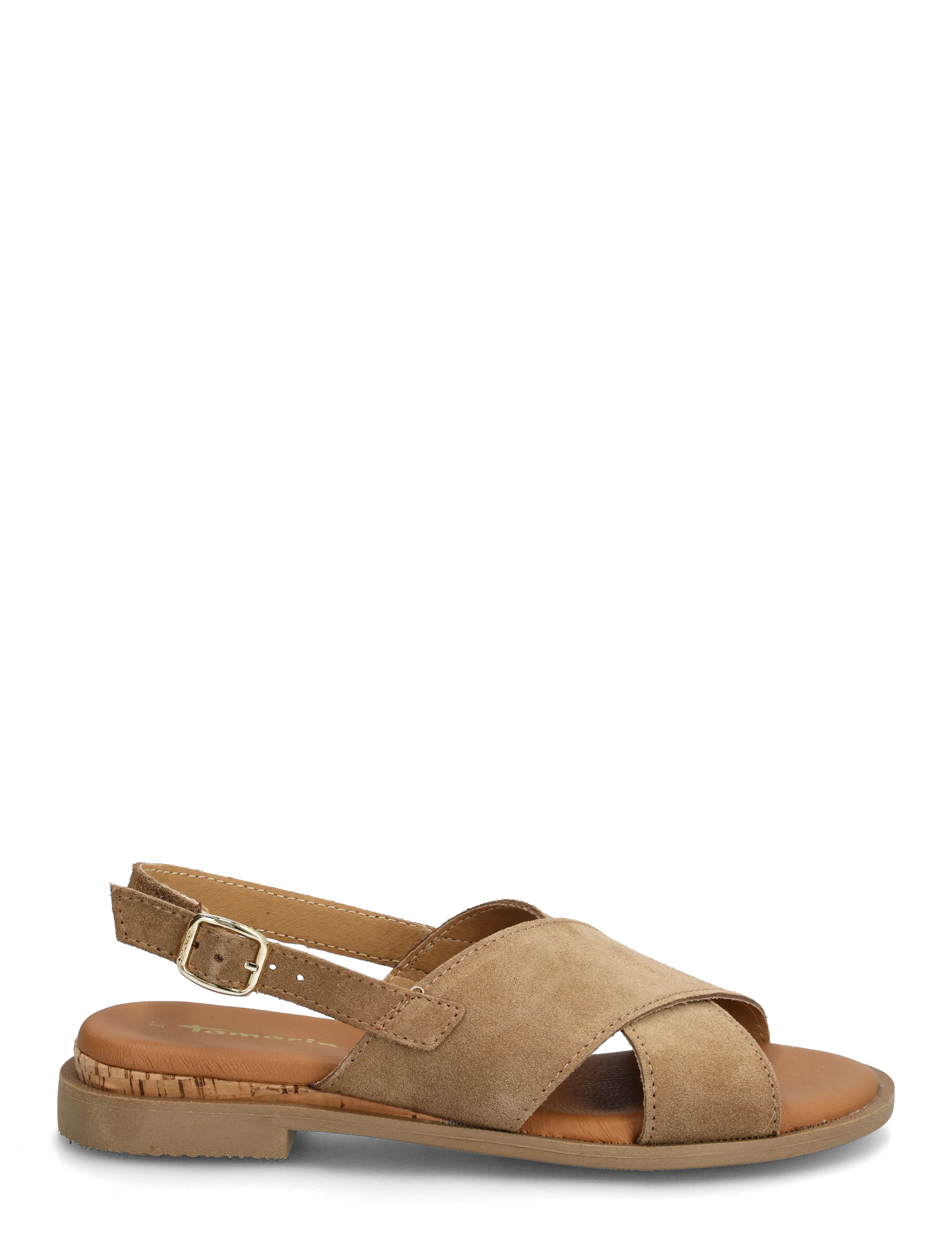 Tamaris - Women Sandals - flat sandals - brown - 1
