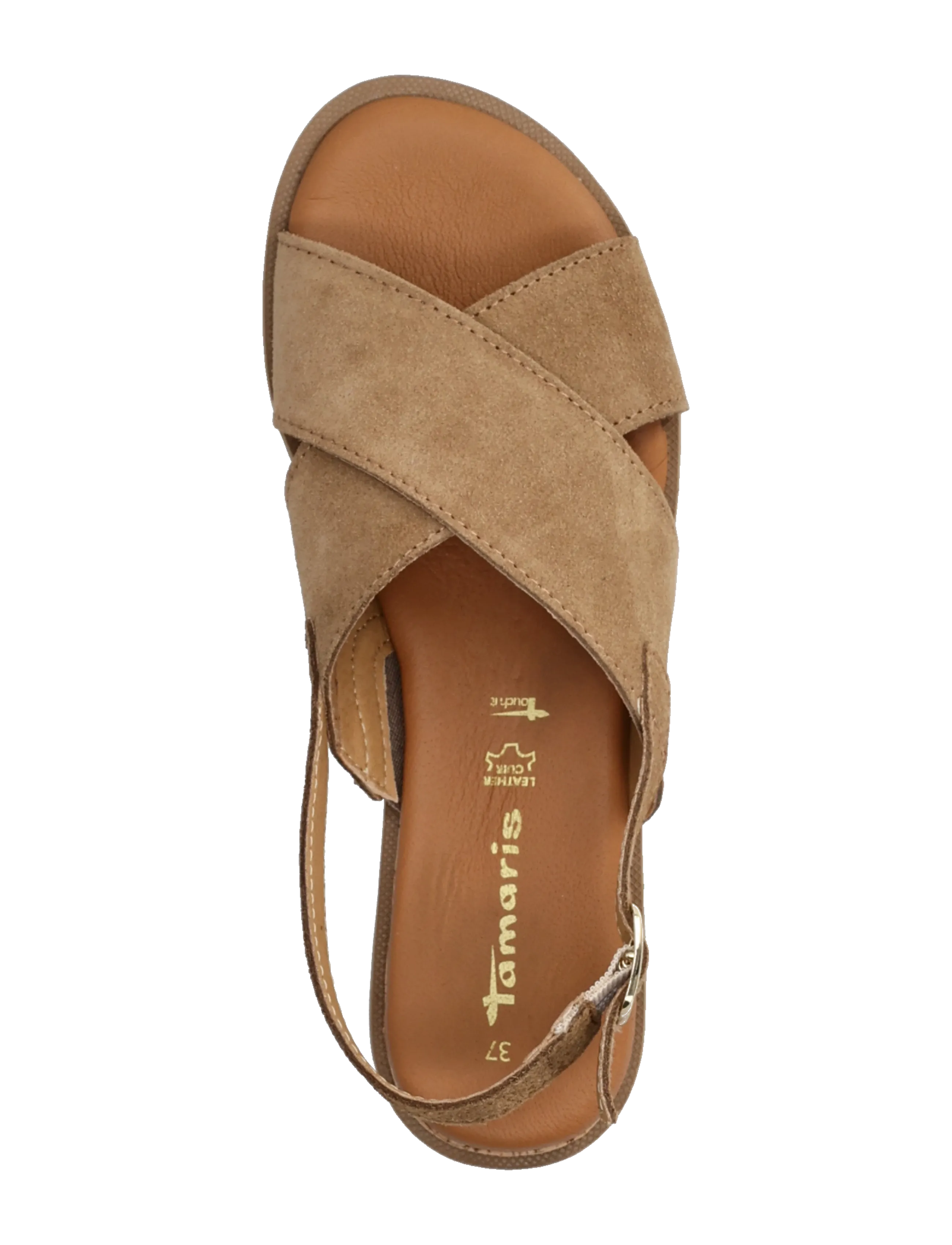 Tamaris - Women Sandals - flat sandals - brown - 3