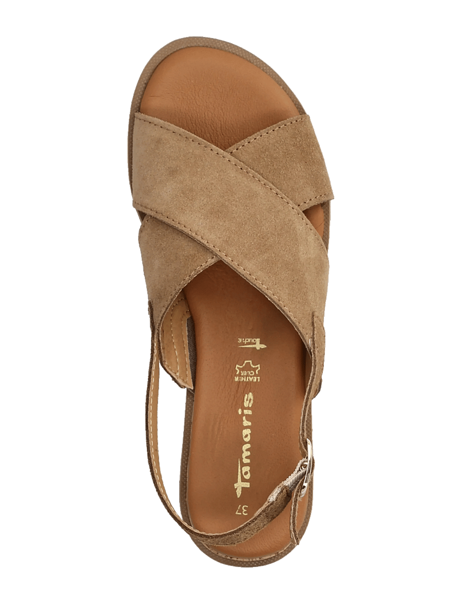 Tamaris - Women Sandals - flat sandals - brown - 3