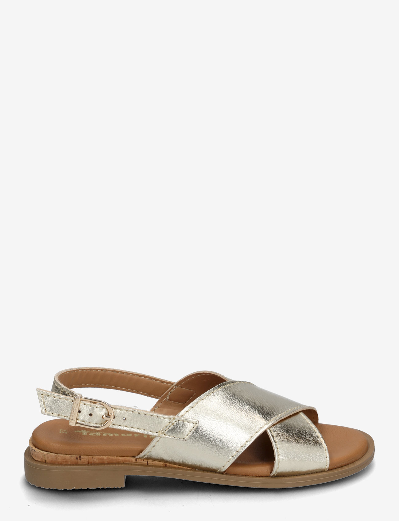 Tamaris - Women Sandals - flat sandals - light gold metallic - 1