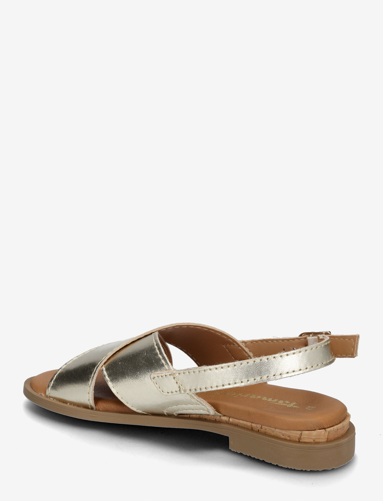 Tamaris - Women Sandals - flat sandals - light gold metallic - 2