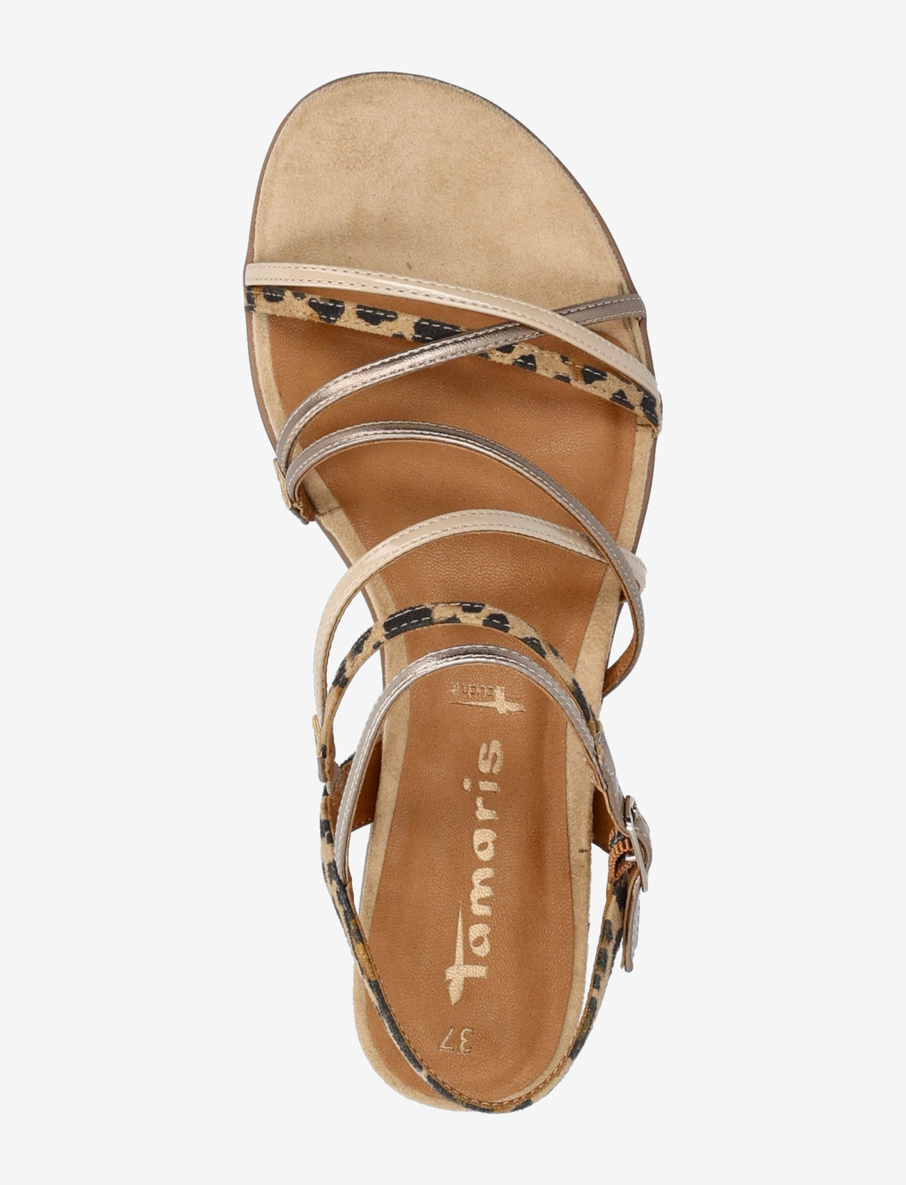Tamaris - Women Sandals - gladiatorsandaler - tan comb - 3