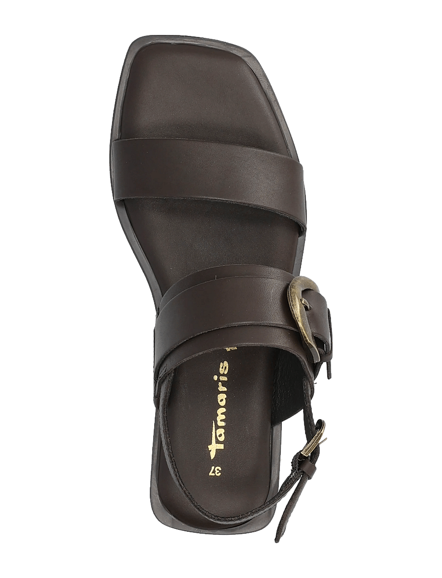 Tamaris - Women Sandals - flat sandals - mocca - 3