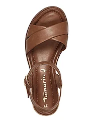 Tamaris - Women Sandals - matalat sandaalit - cognac - 1