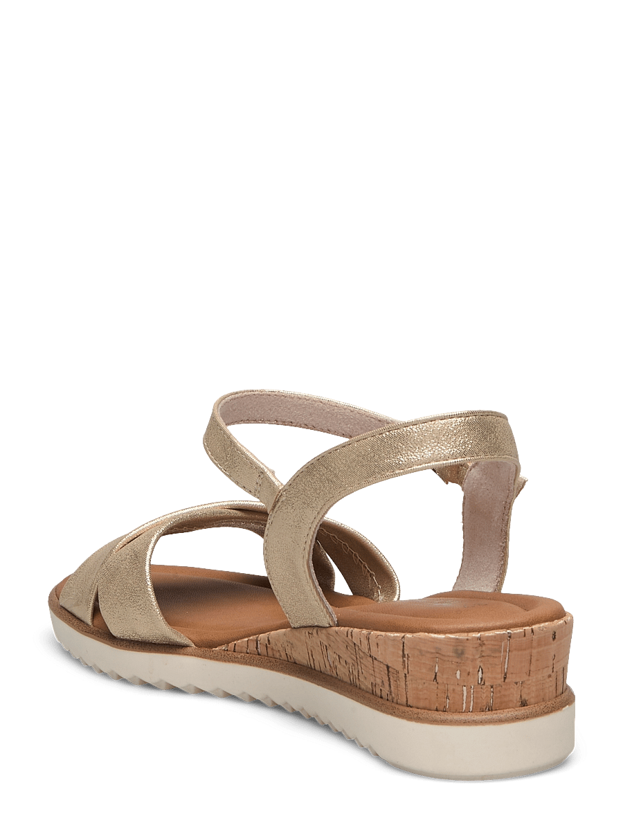 Tamaris - Women Sandals - wedge heels - light gold - 2