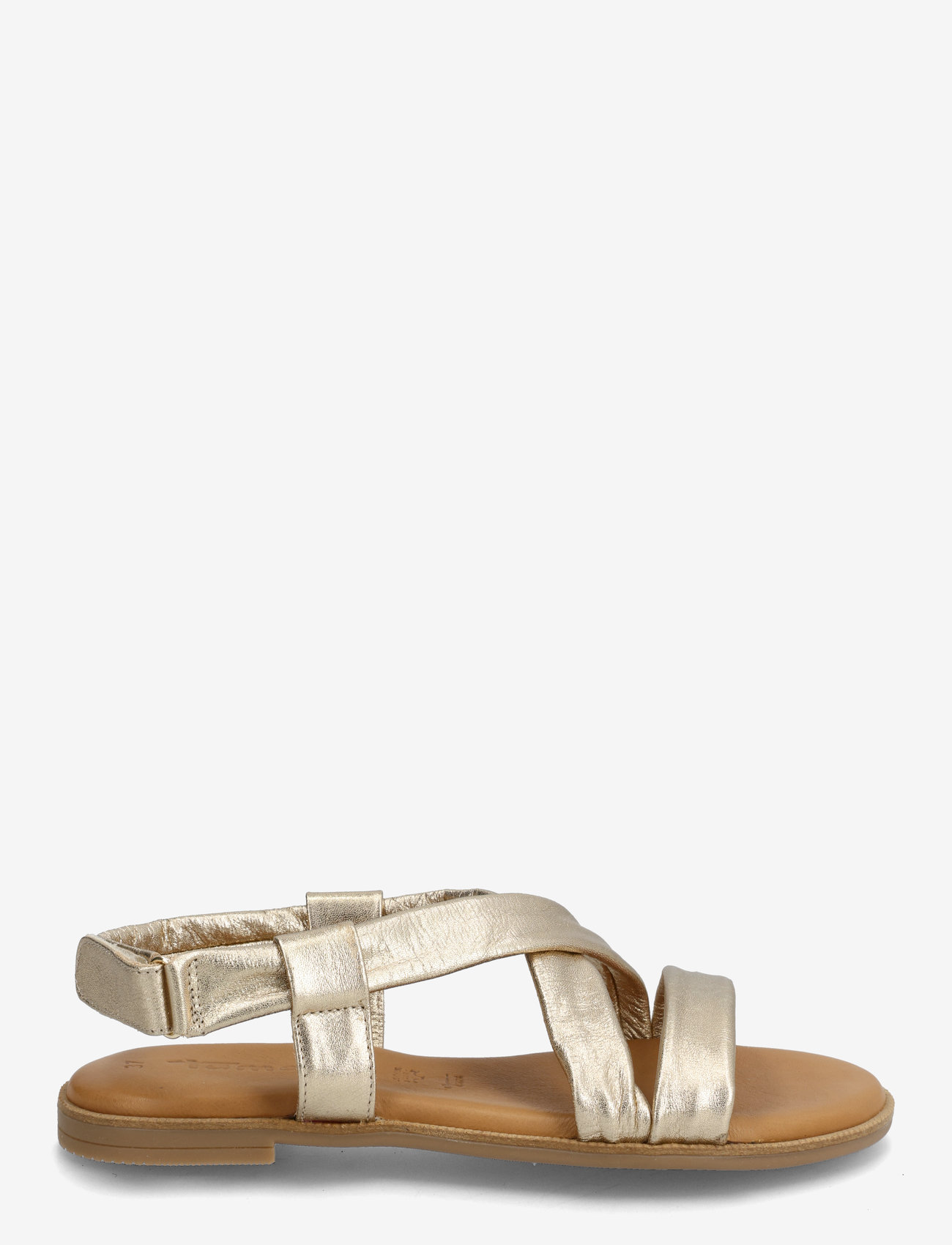 Tamaris - Women Sandals - flache sandalen - light gold - 1
