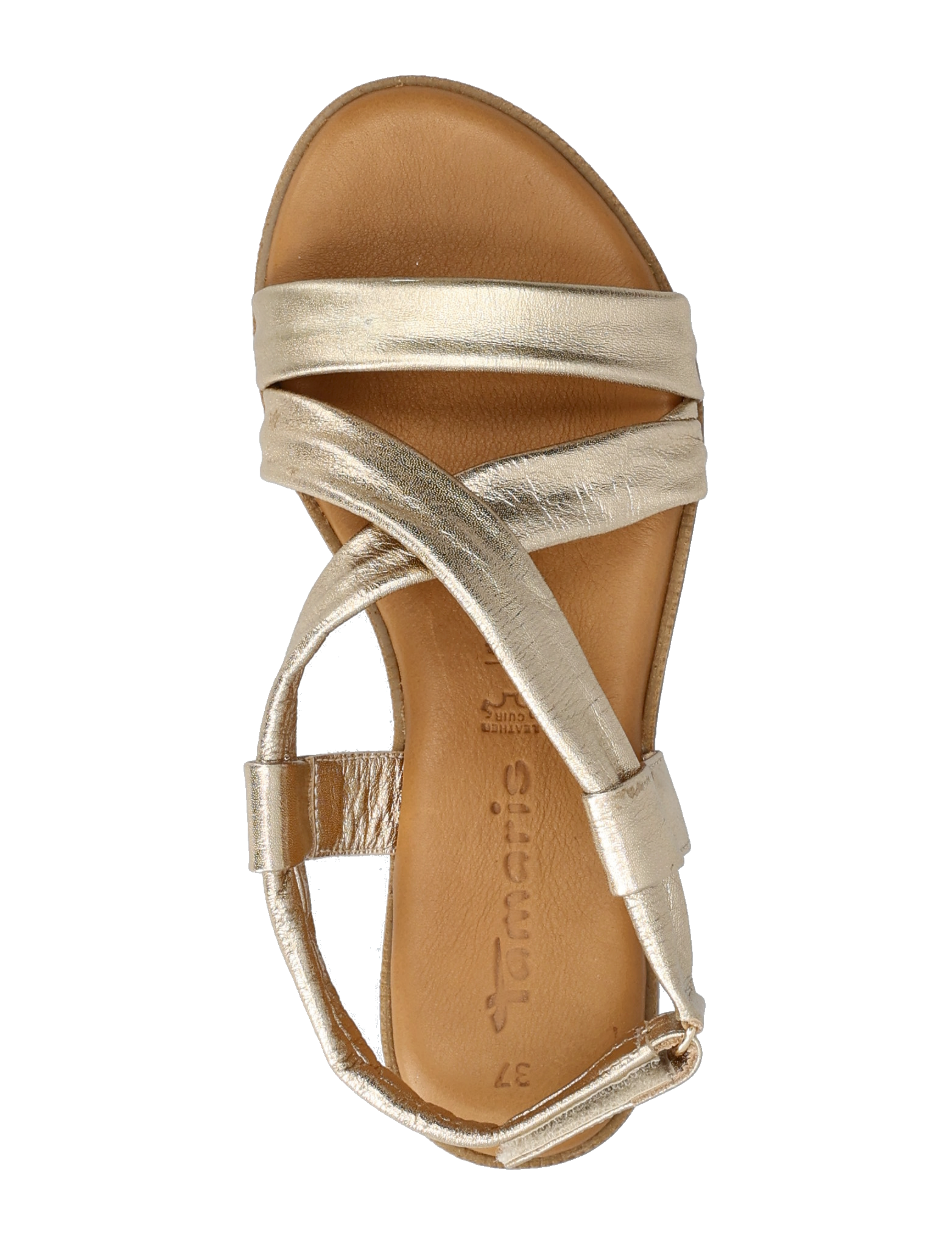 Tamaris - Women Sandals - flade sandaler - light gold - 3