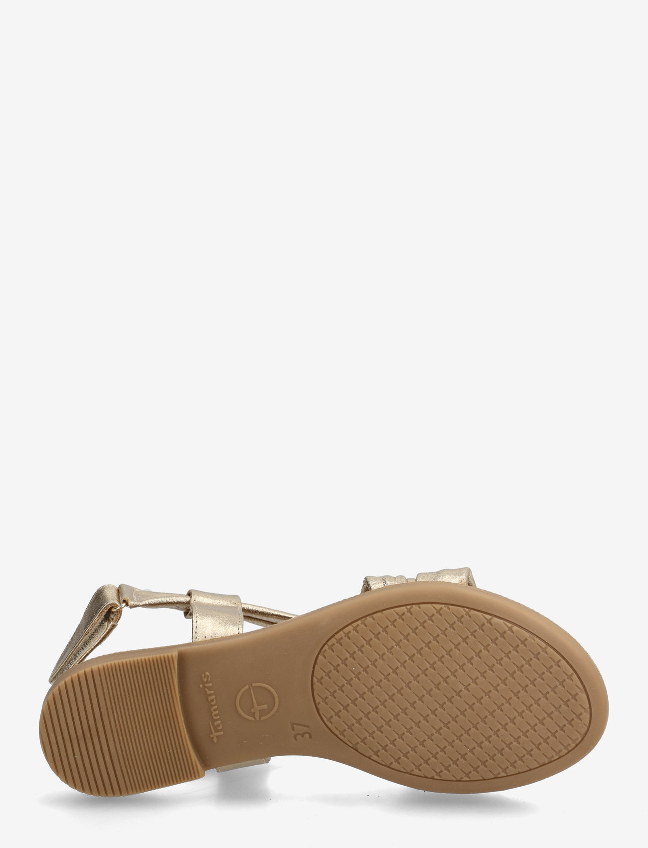 Tamaris - Women Sandals - flache sandalen - light gold - 4