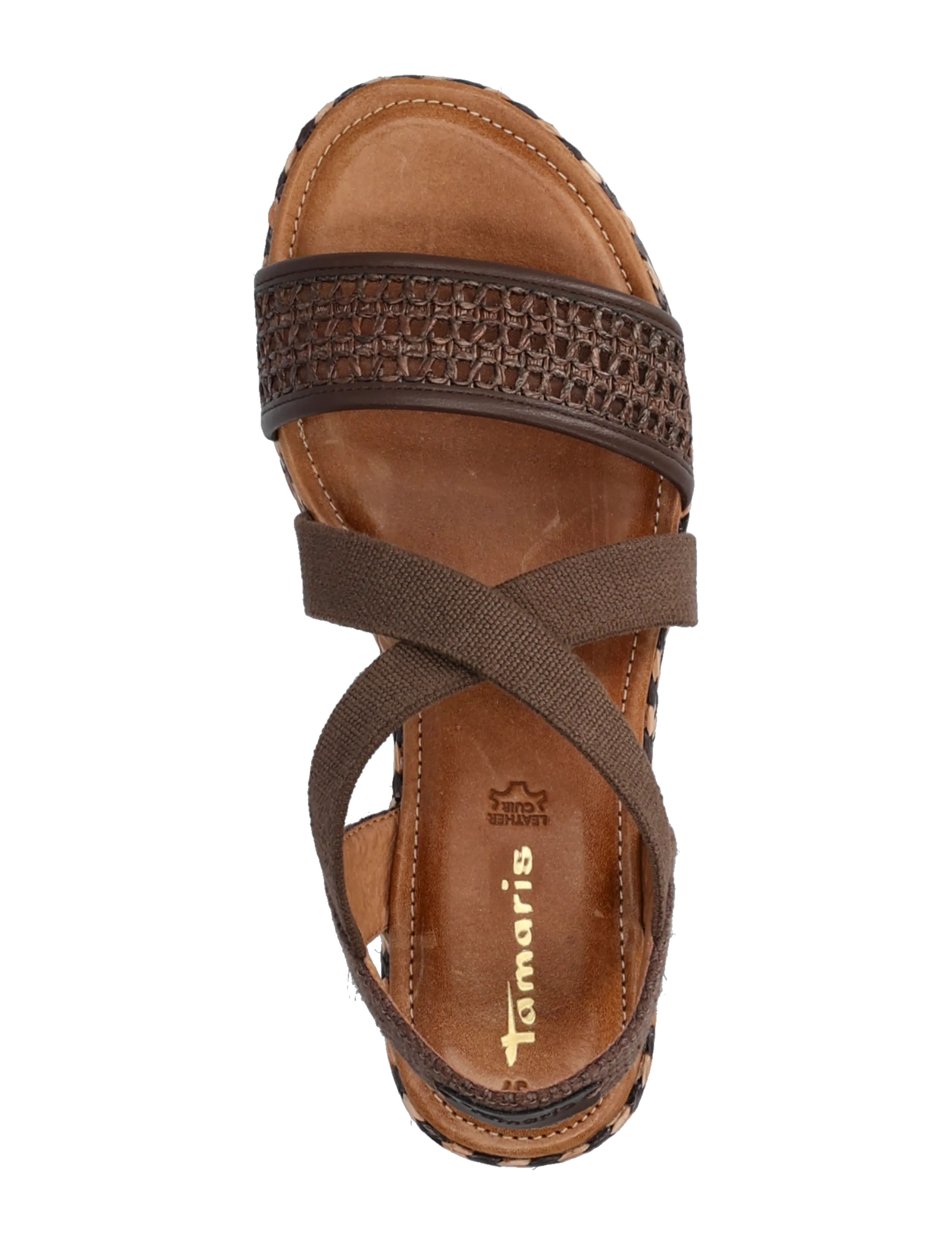 Tamaris - Women Sandals - platta sandaler - mocca - 3