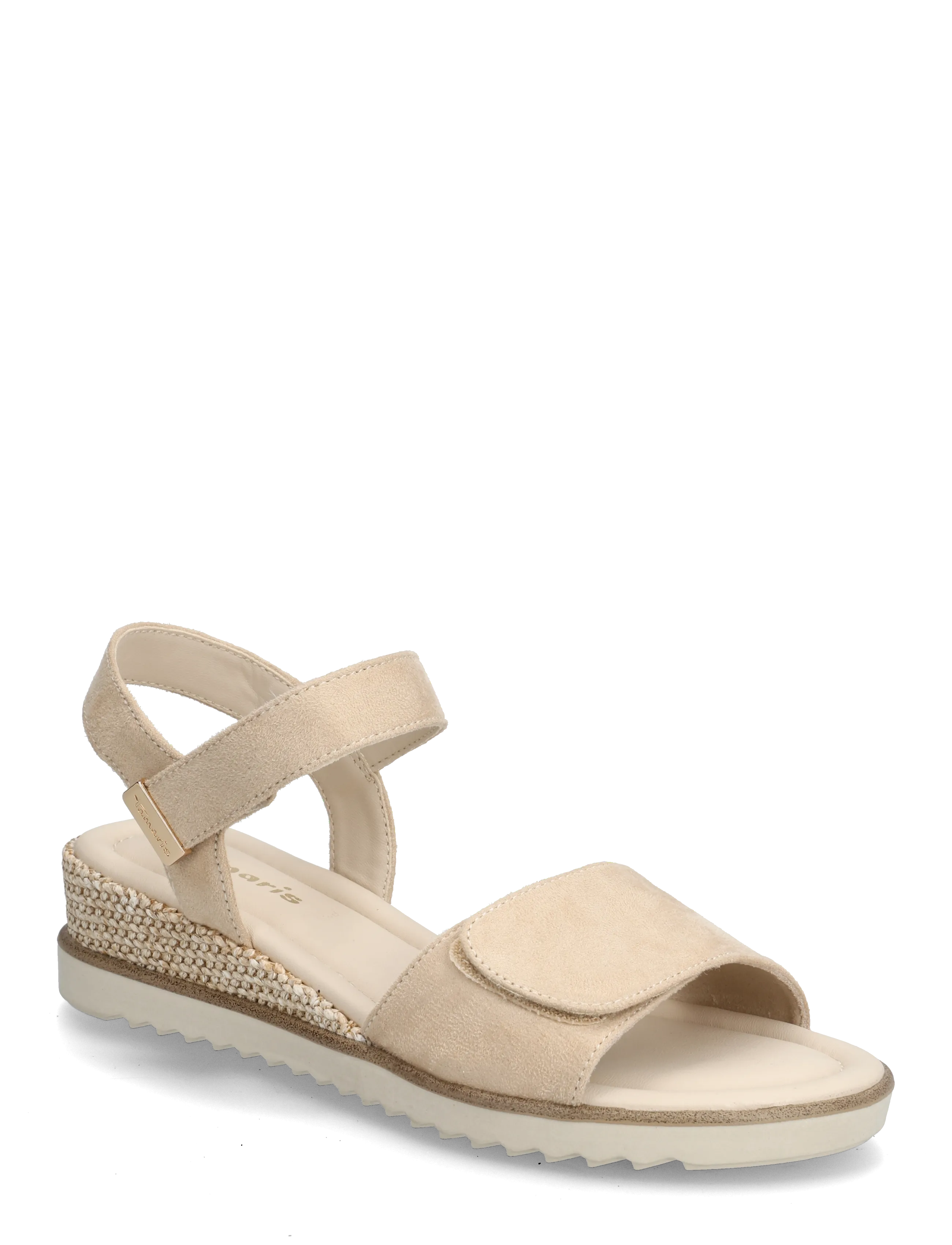 Tamaris Women Sandals, 38, Heels, Beige - Heeled Frauen