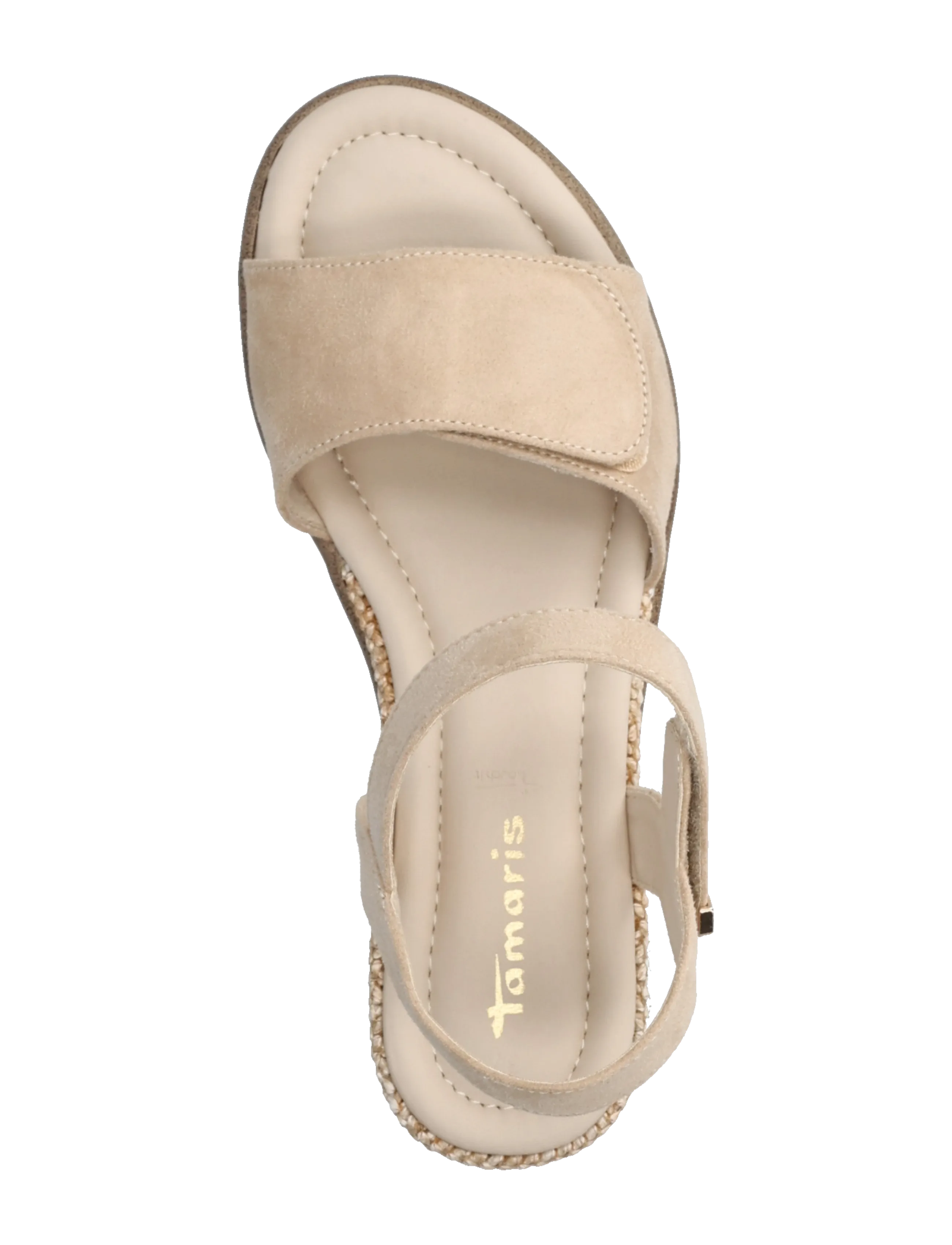 Tamaris - Women Sandals - wedge heels - nude - 3