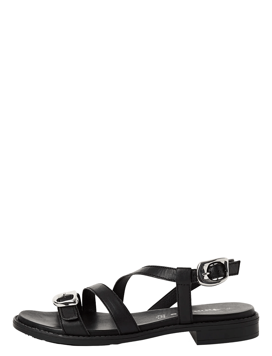 Tamaris - Women Sandals - flache sandalen - black - 1