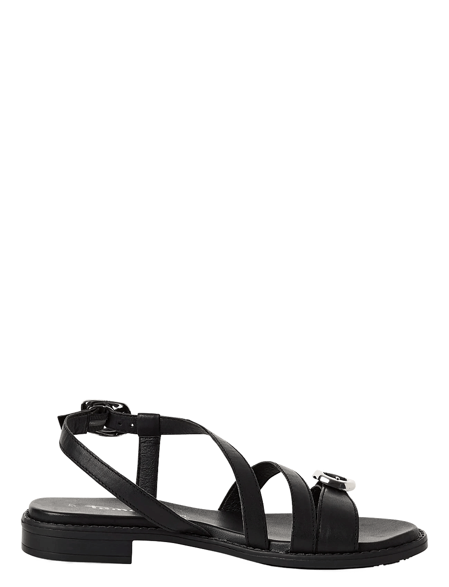 Tamaris - Women Sandals - flache sandalen - black - 2