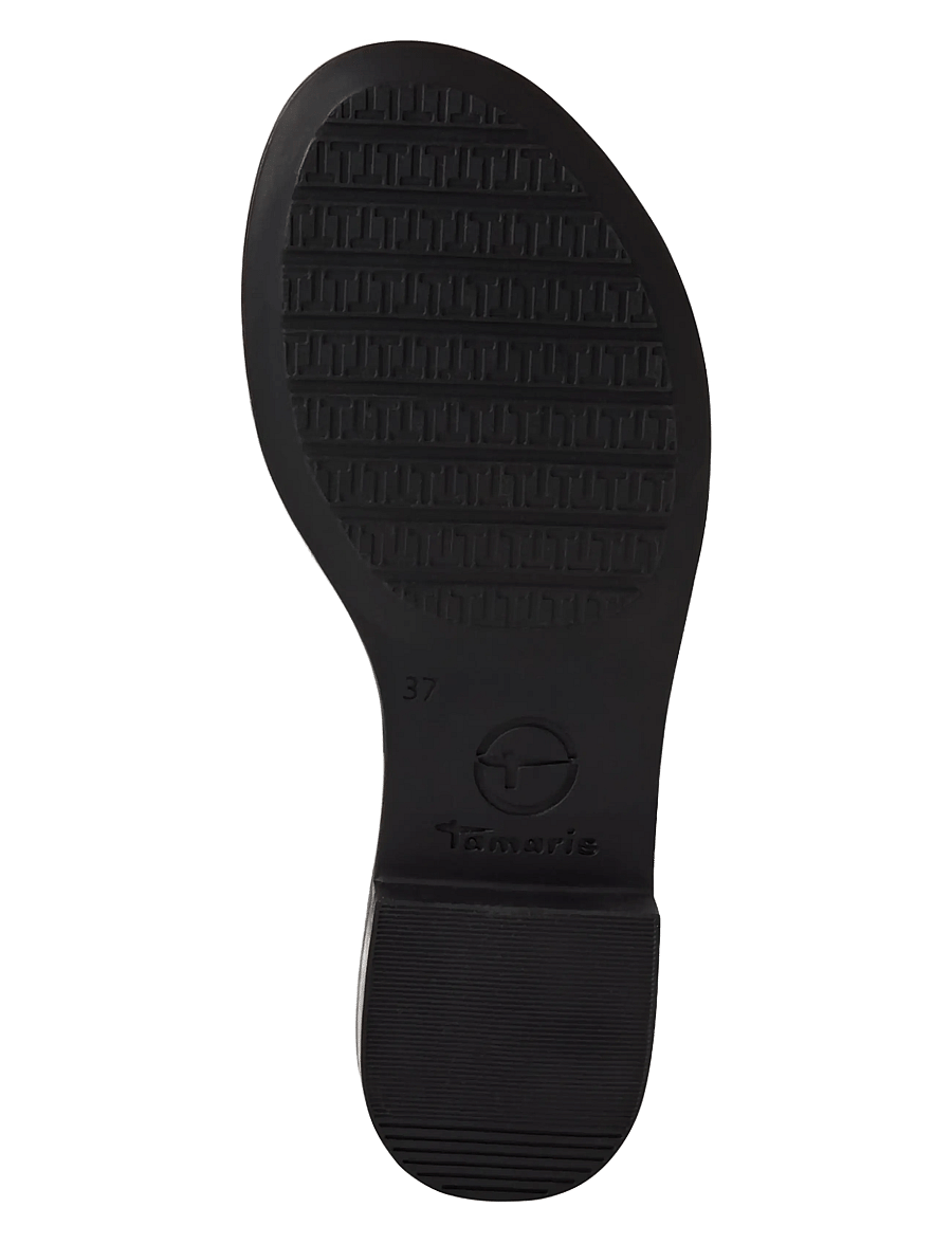 Tamaris - Women Sandals - flache sandalen - black - 3