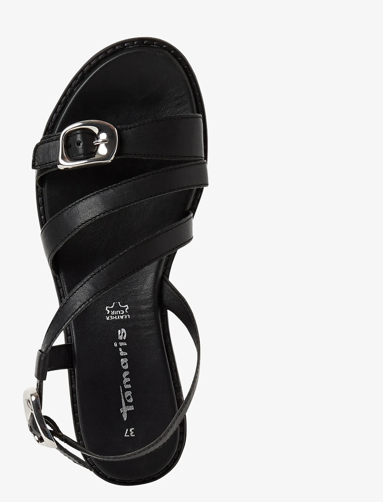Tamaris - Women Sandals - flade sandaler - black - 4