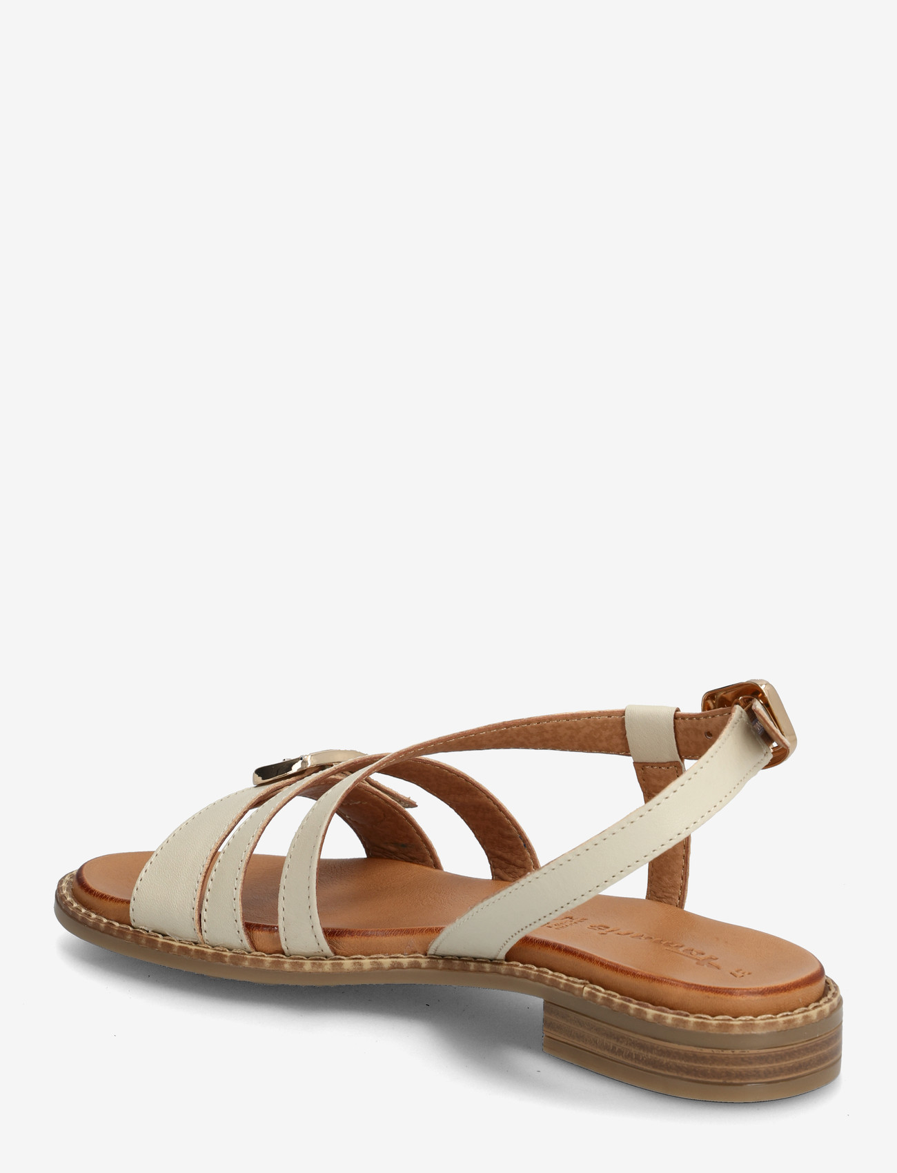 Tamaris - Women Sandals - flade sandaler - ivory - 2