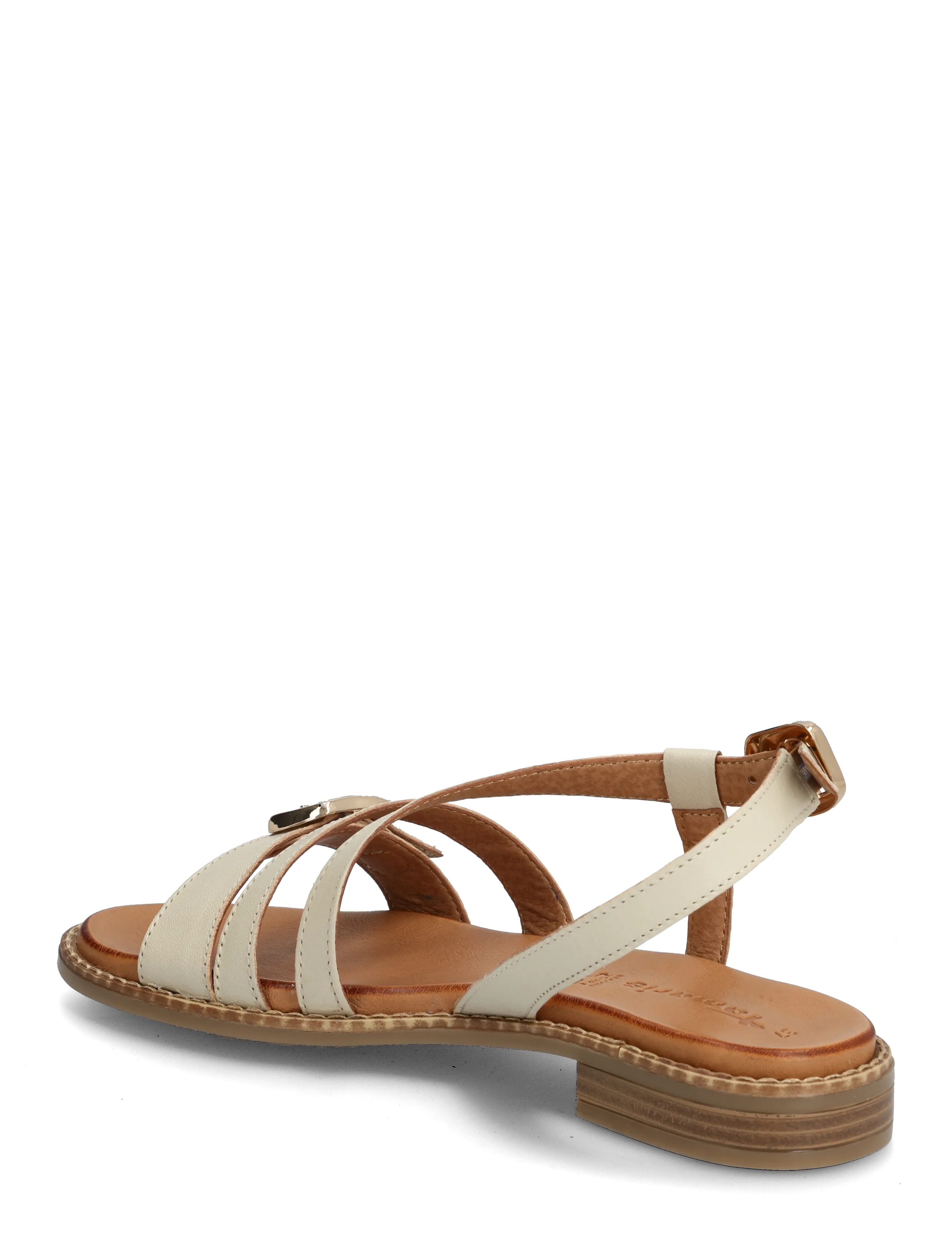 Tamaris - Women Sandals - platta sandaler - ivory - 2