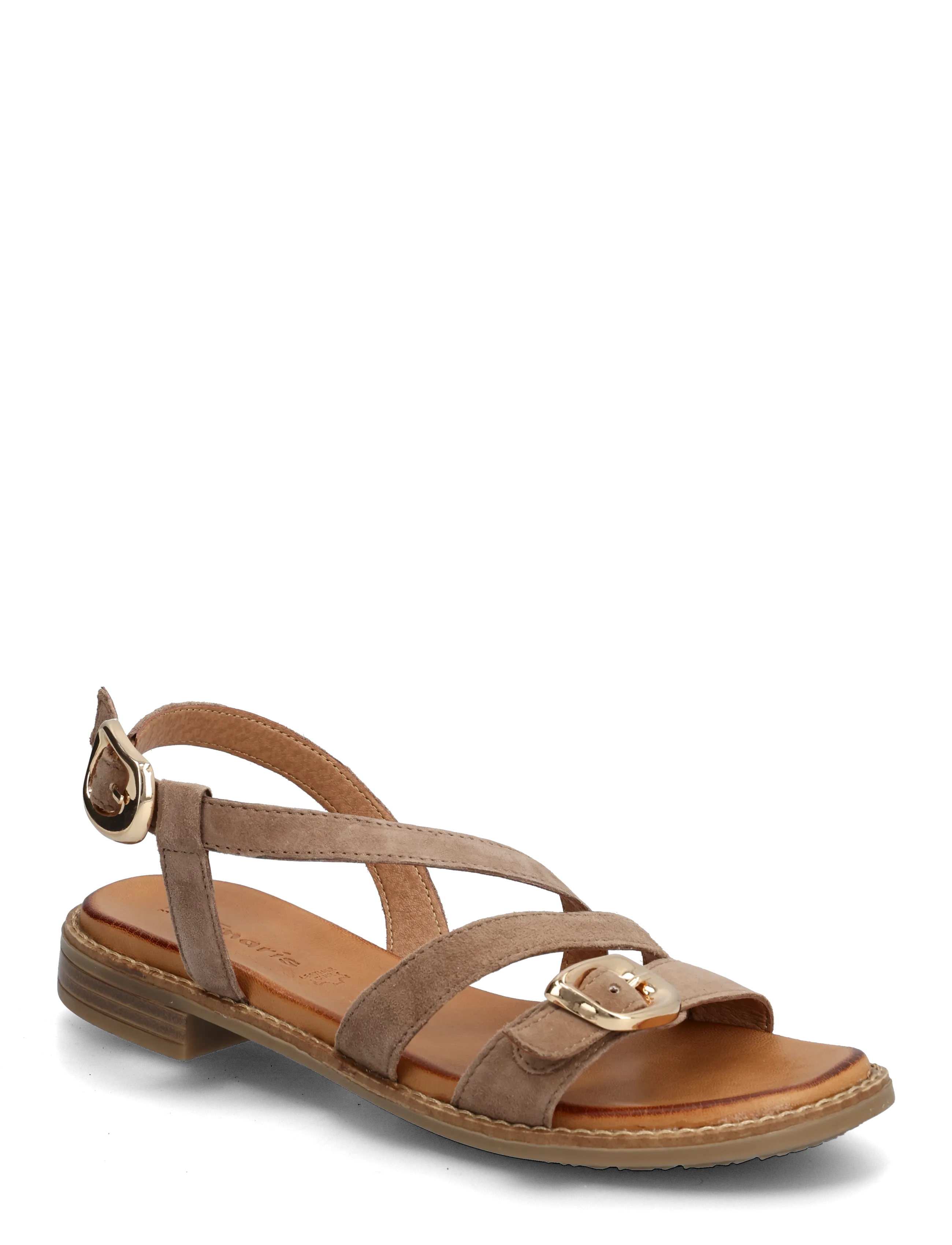 Tamaris Women Sandals, 41, Beige, Sandaler > Flade Sandals, Dame