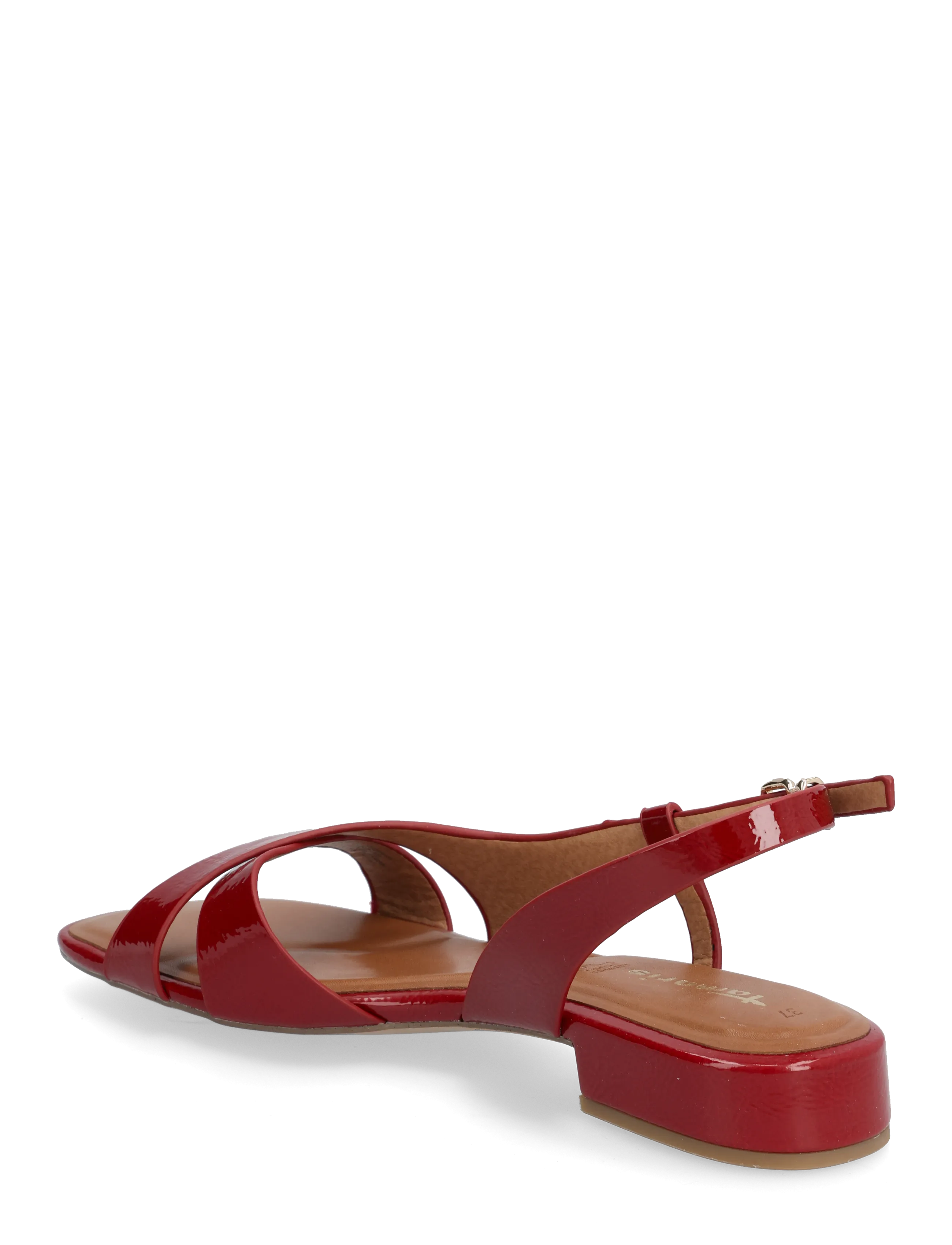 Tamaris - Women Sandals - flache sandalen - cherry patent - 3