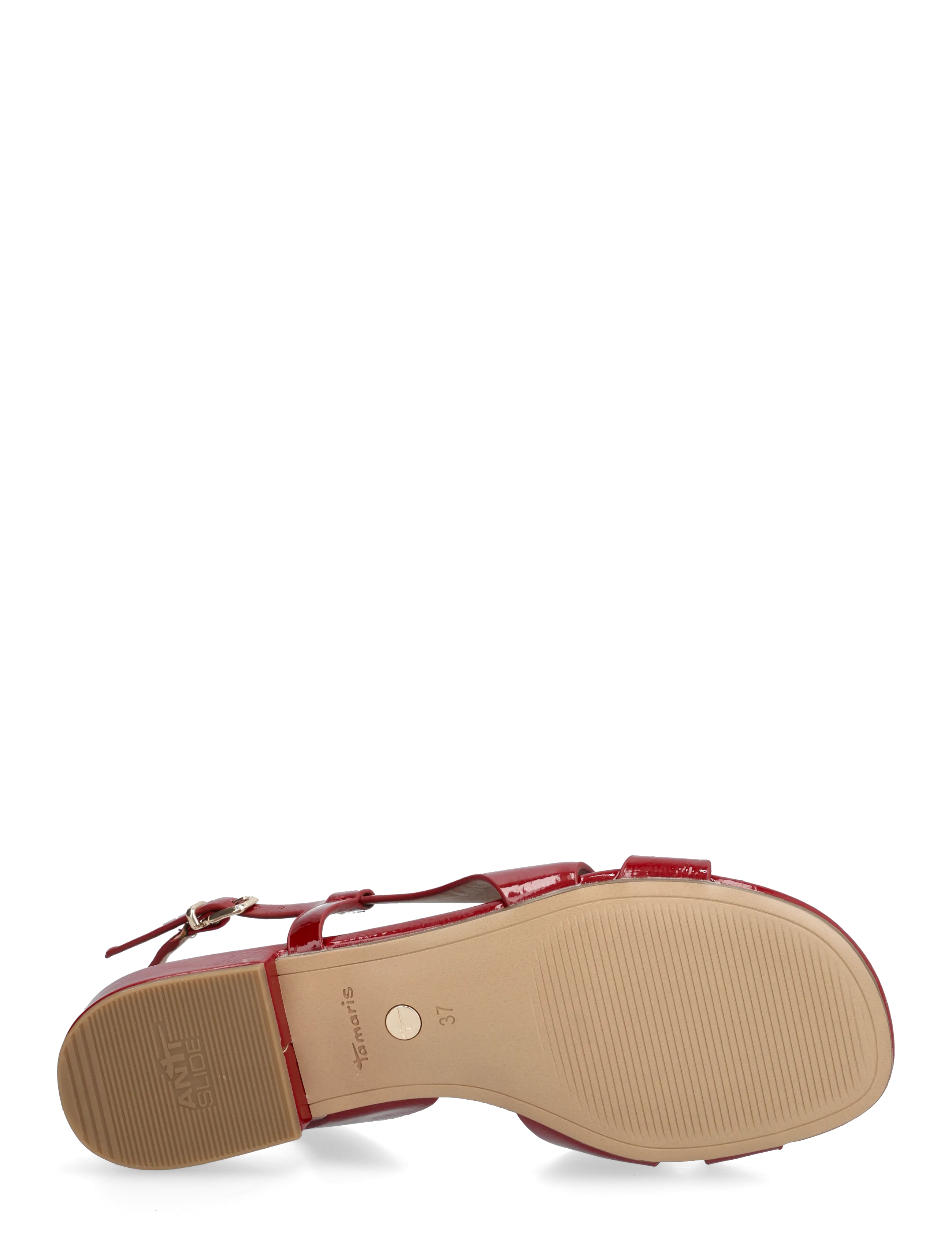 Tamaris - Women Sandals - flache sandalen - cherry patent - 5