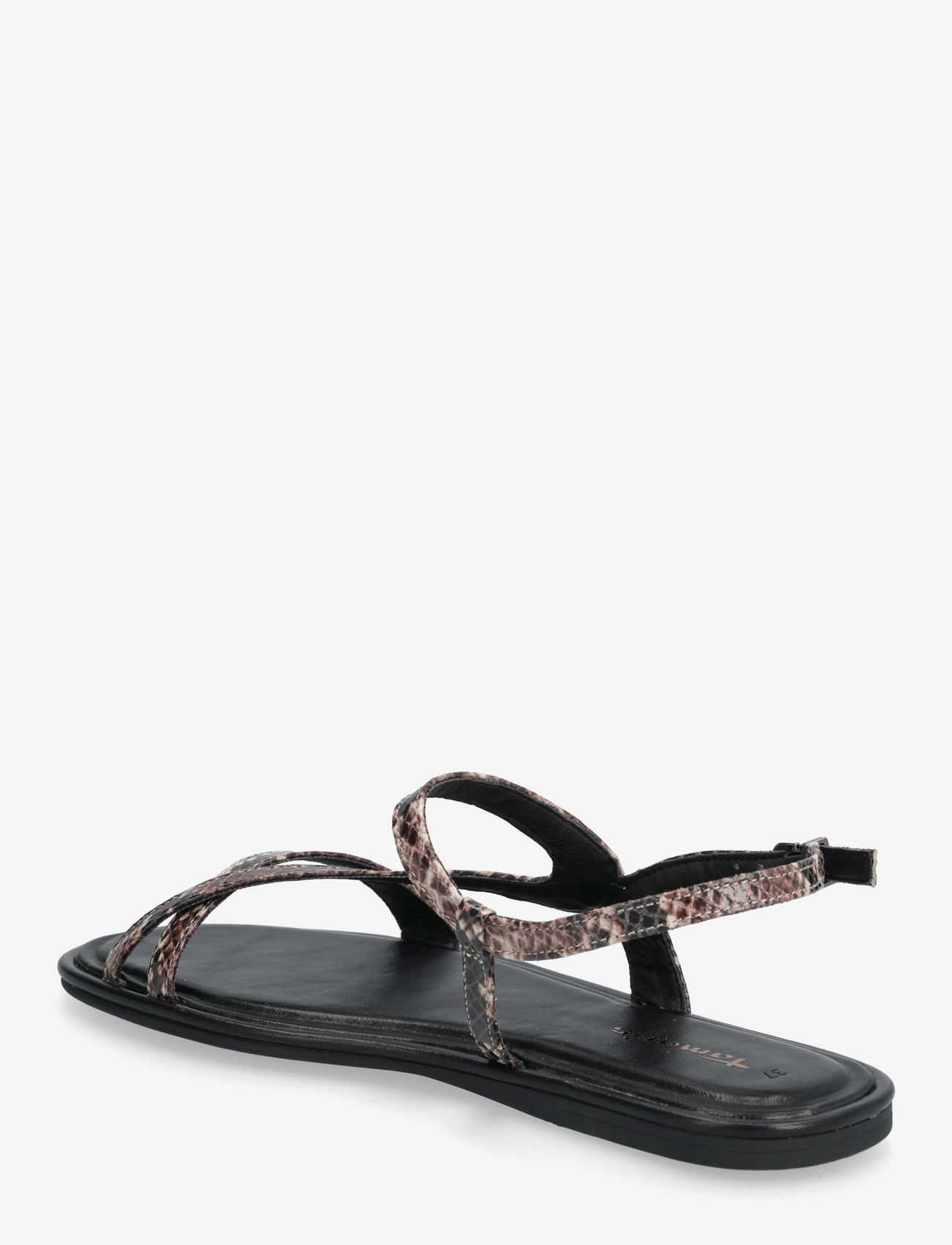 Tamaris - Women Sandals - flache sandalen - brown snake - 2