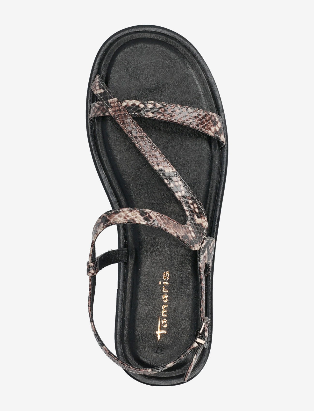 Tamaris - Women Sandals - flache sandalen - brown snake - 3