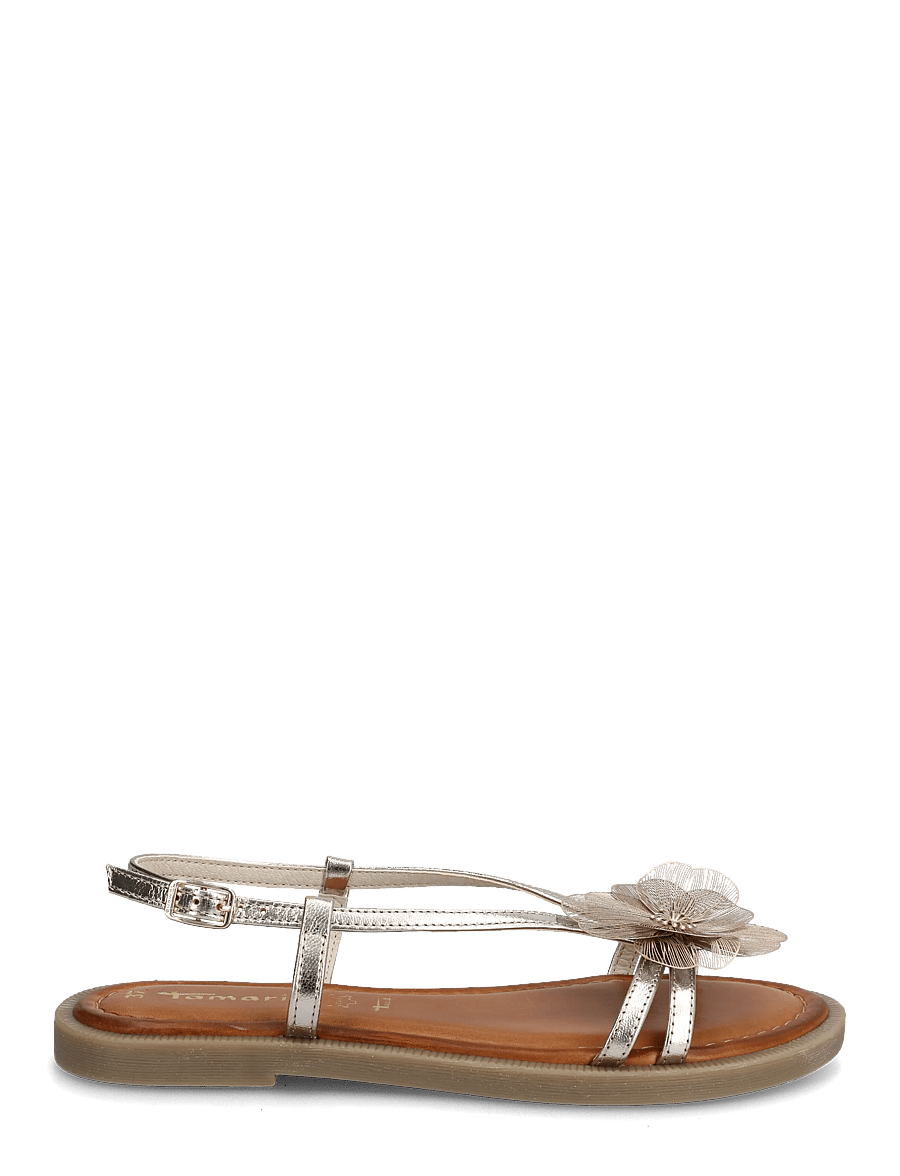 Tamaris - Women Sandals - flat sandals - light gold - 1