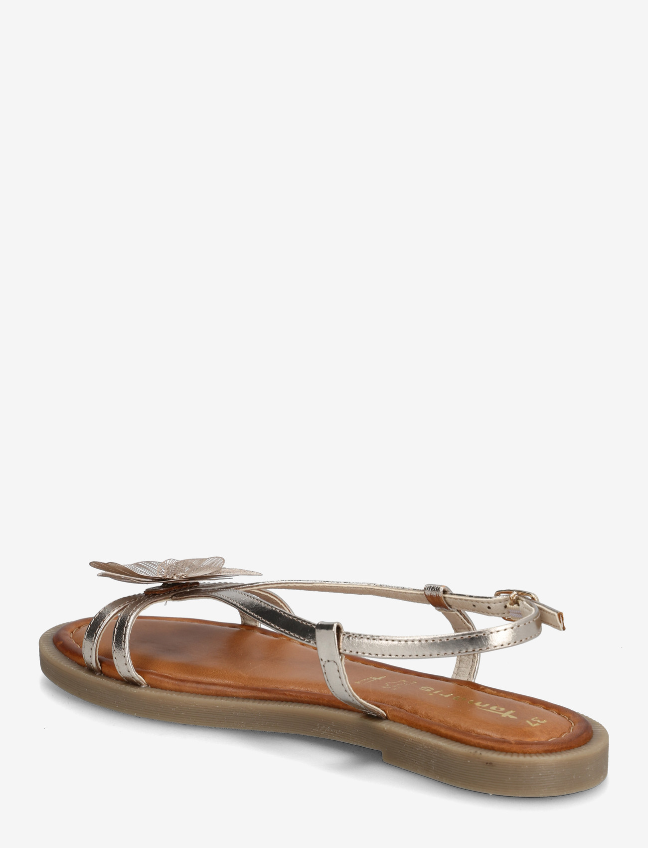 Tamaris - Women Sandals - flache sandalen - light gold - 2