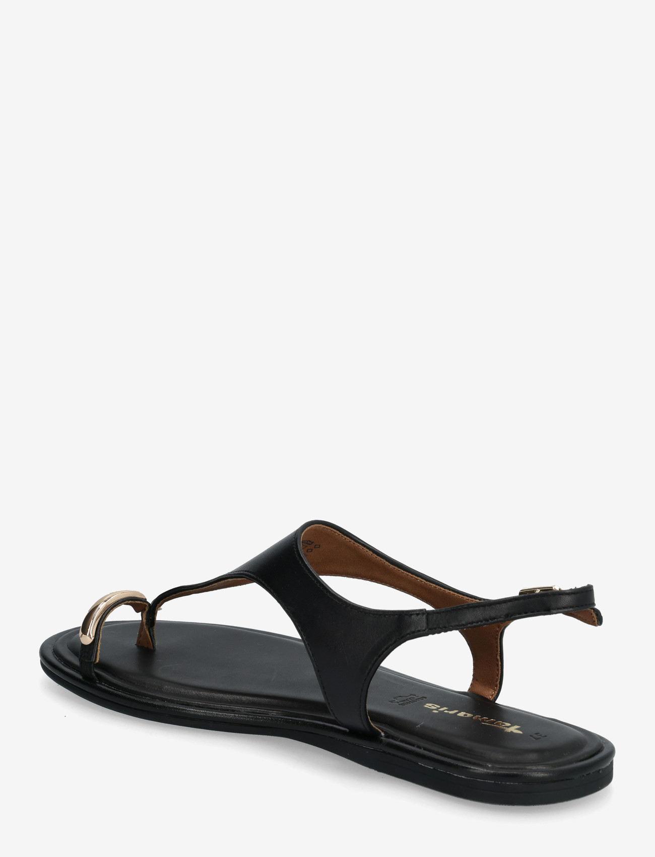 Tamaris - Women Sandals - kontsata sandaalid - black leather - 2