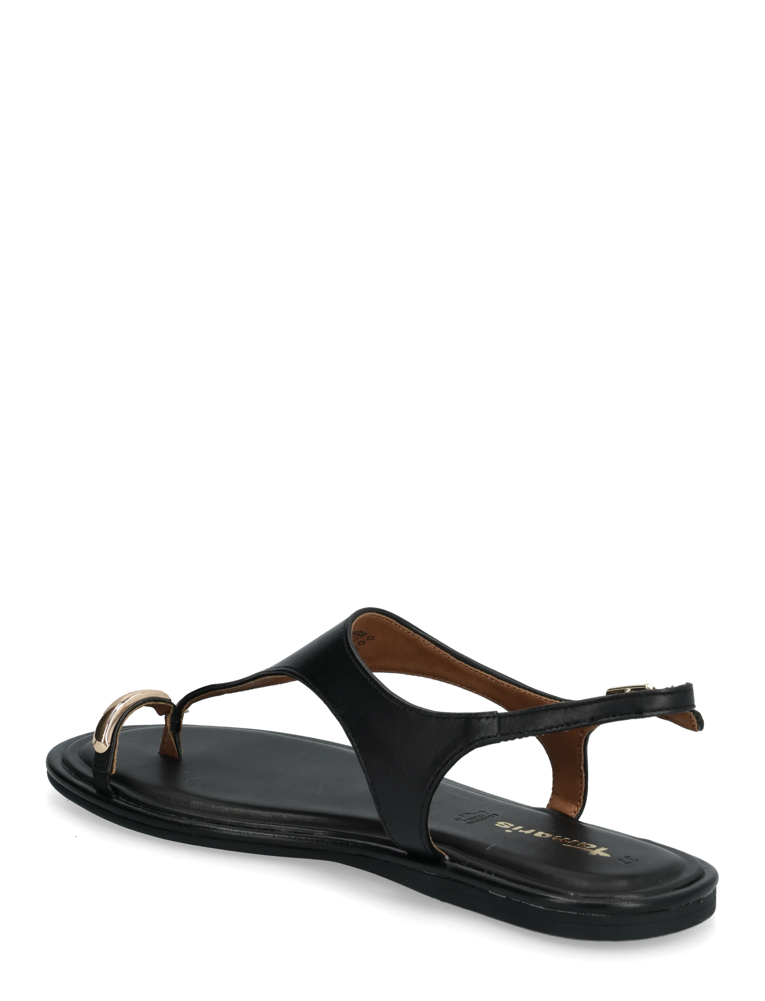 Tamaris - Women Sandals - flade sandaler - black leather - 2