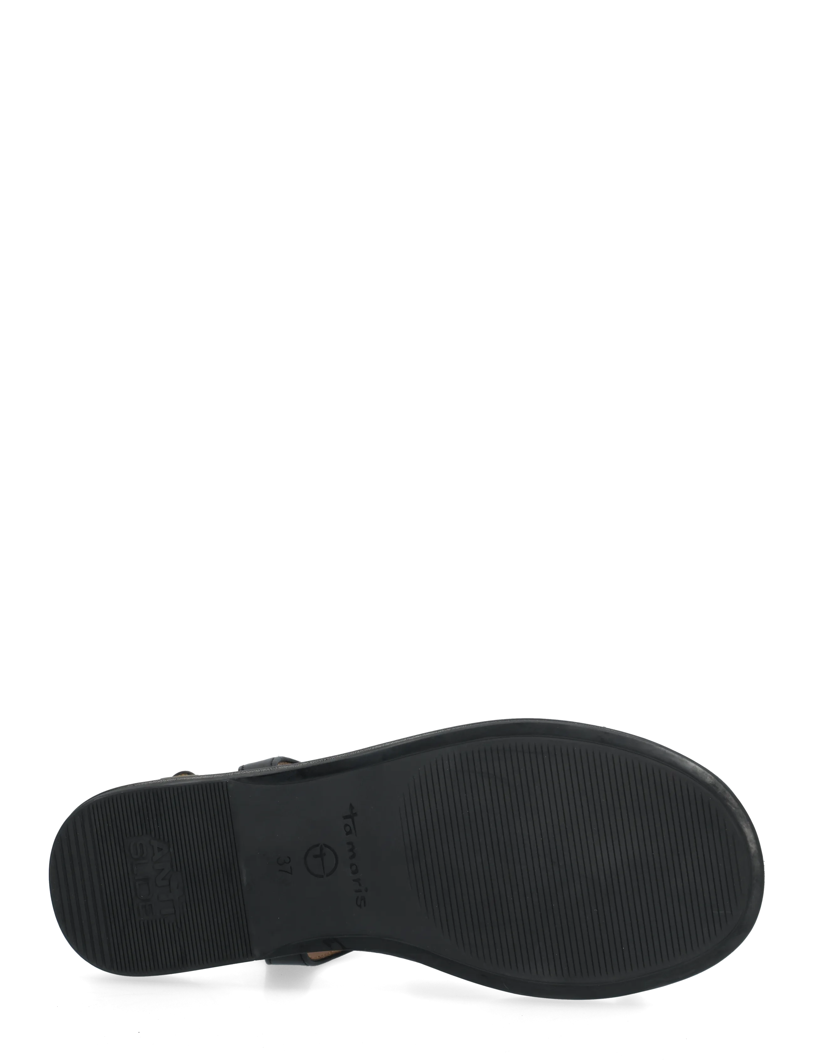 Tamaris - Women Sandals - platta sandaler - black leather - 4