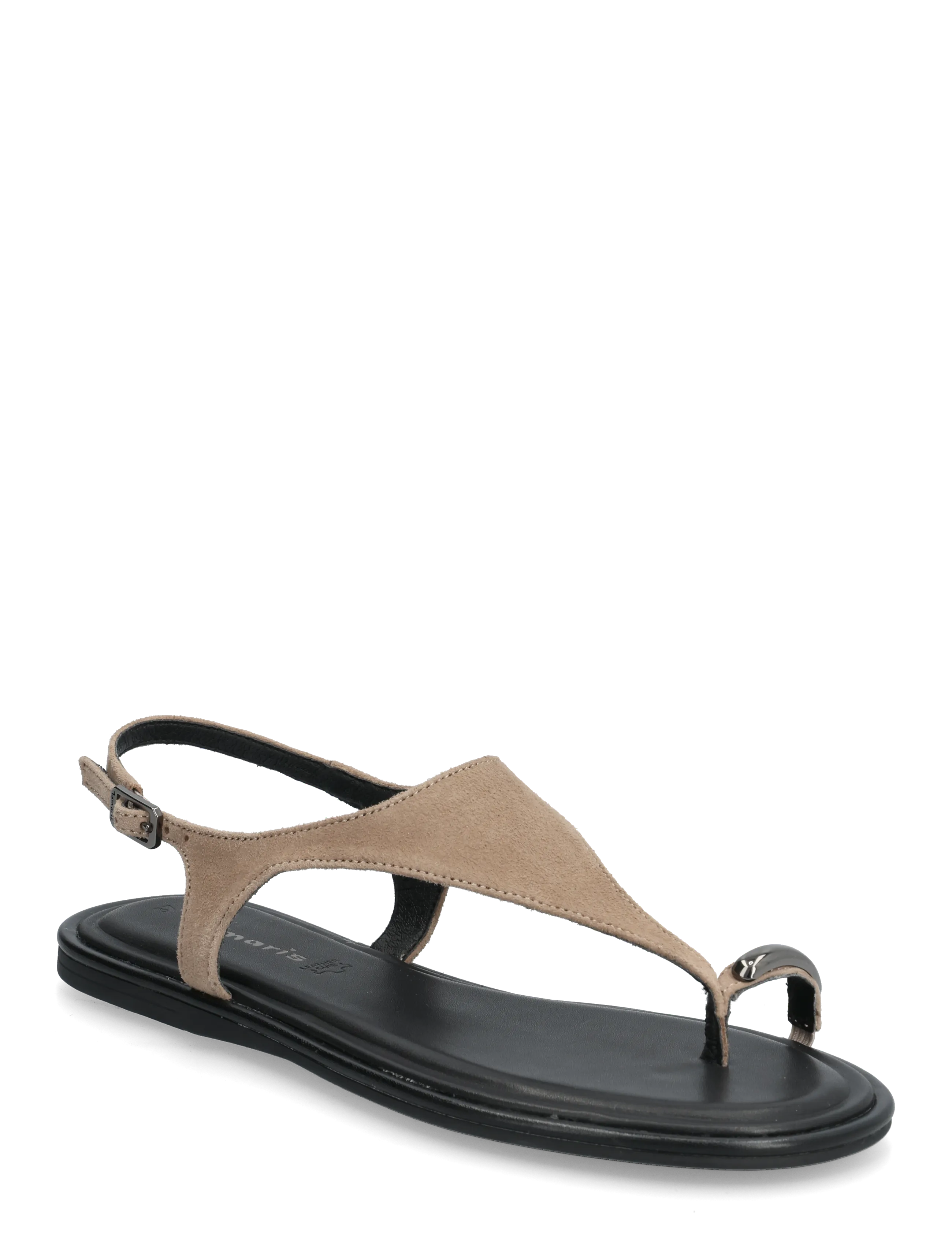 Tamaris Women Sandals, 36, Beige, Sandaler > Flade Sandals, Dame