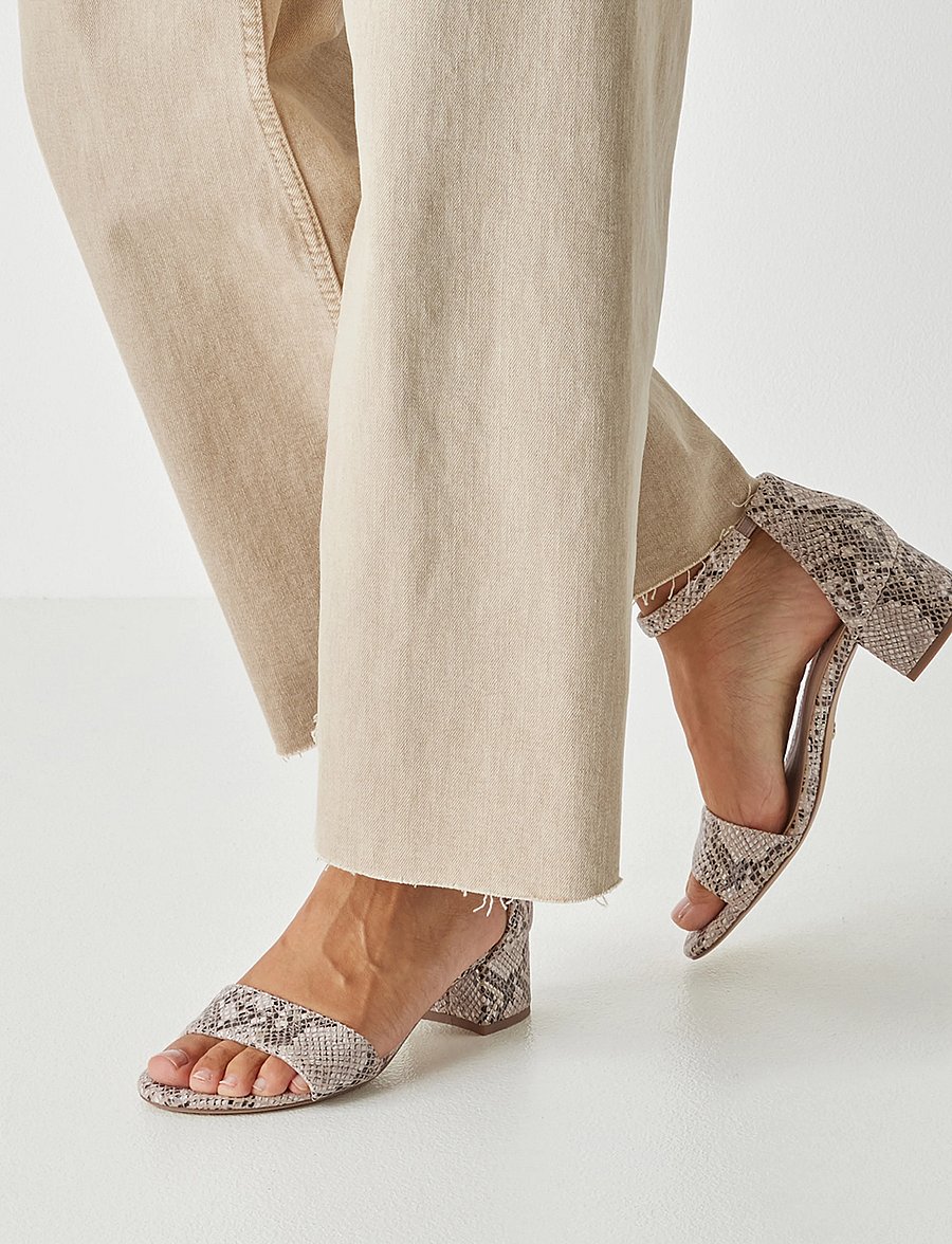 Tamaris - Women Sandals - sandaler med hæl - beige snake - 5