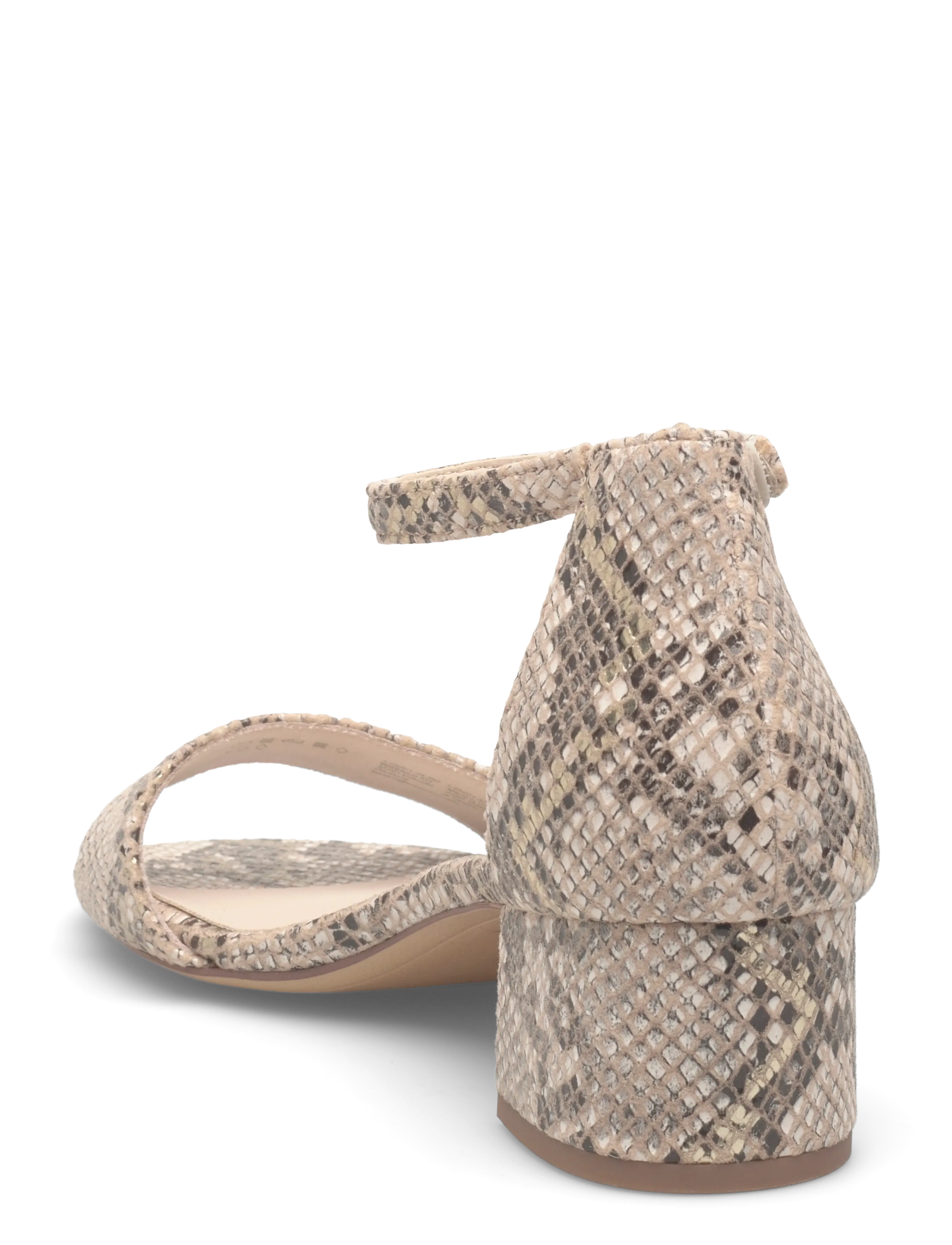 Tamaris - Women Sandals - augstpapēžu sandales - beige snake - 2