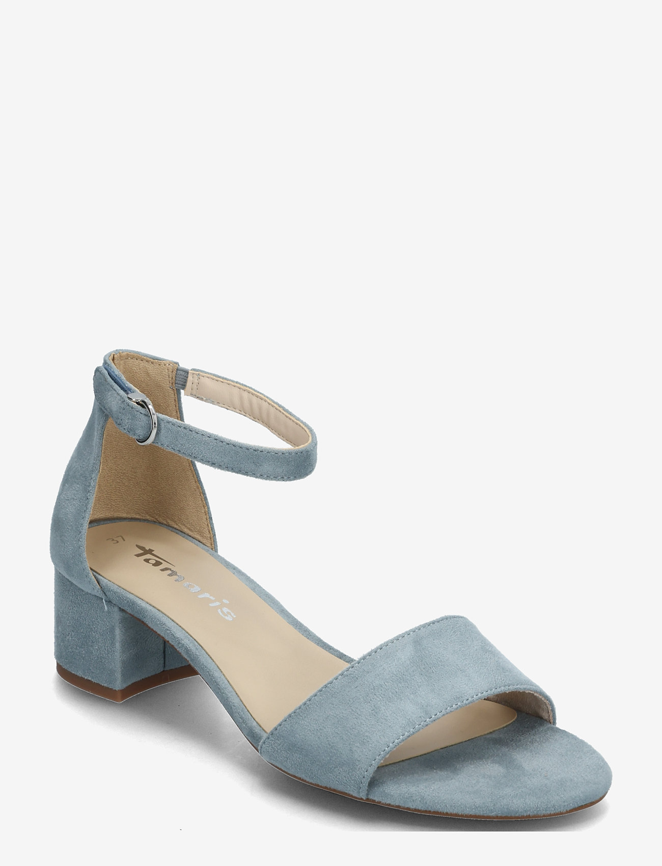 Tamaris - Women Sandals - sandaler med hæl - light blue - 0