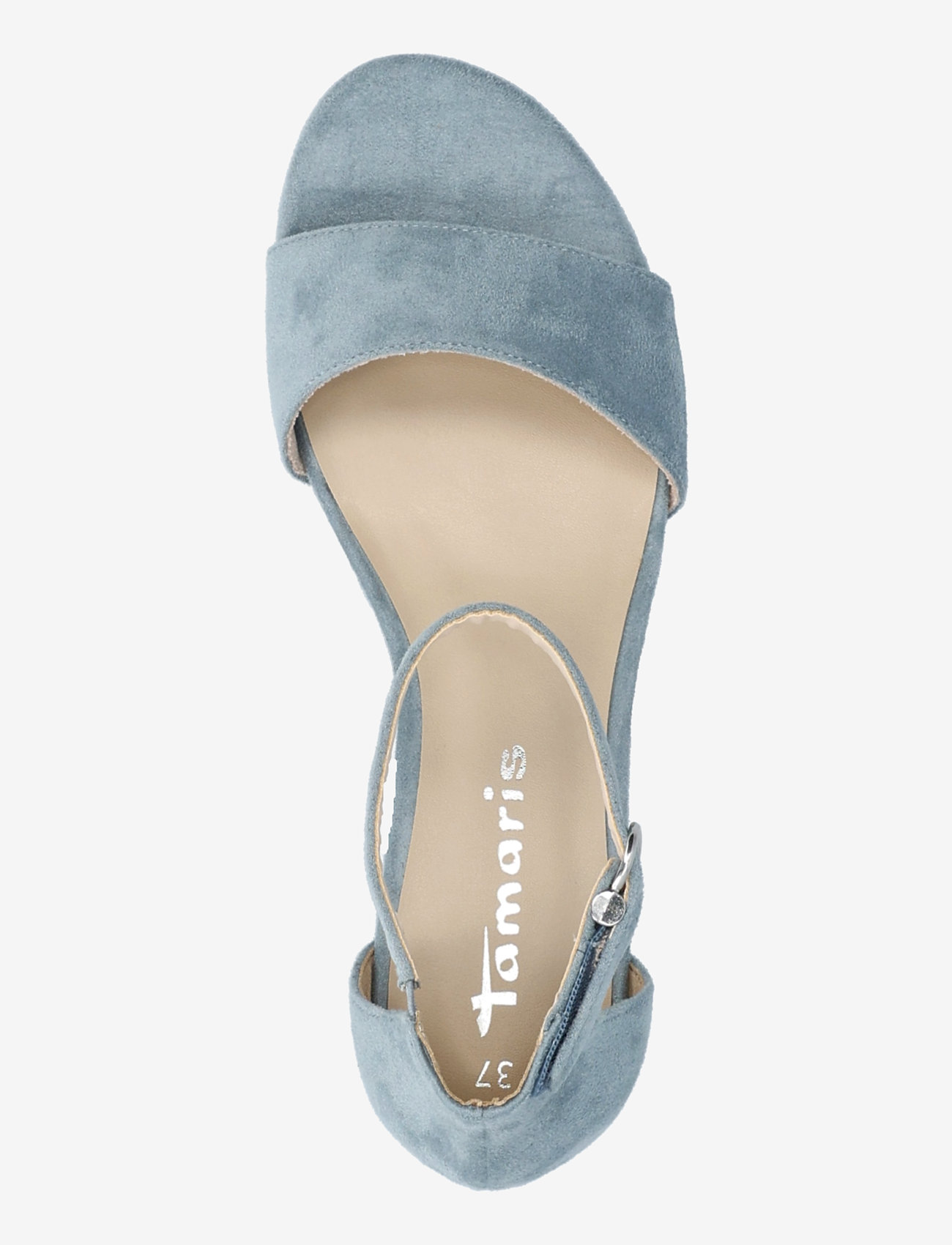 Tamaris - Women Sandals - sandaler med hæl - light blue - 3