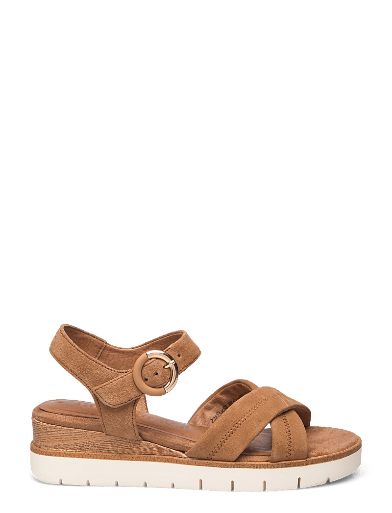 Tamaris - Women Sandals - lahtised kontsakingad - camel - 1