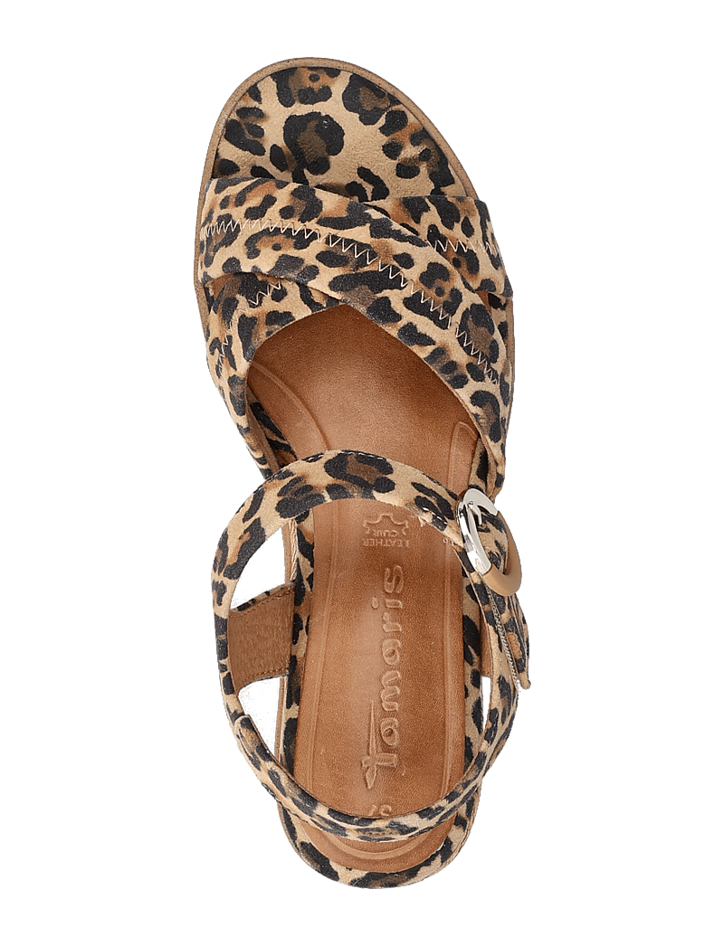 Tamaris - Women Sandals - lahtised kontsakingad - leopard - 3