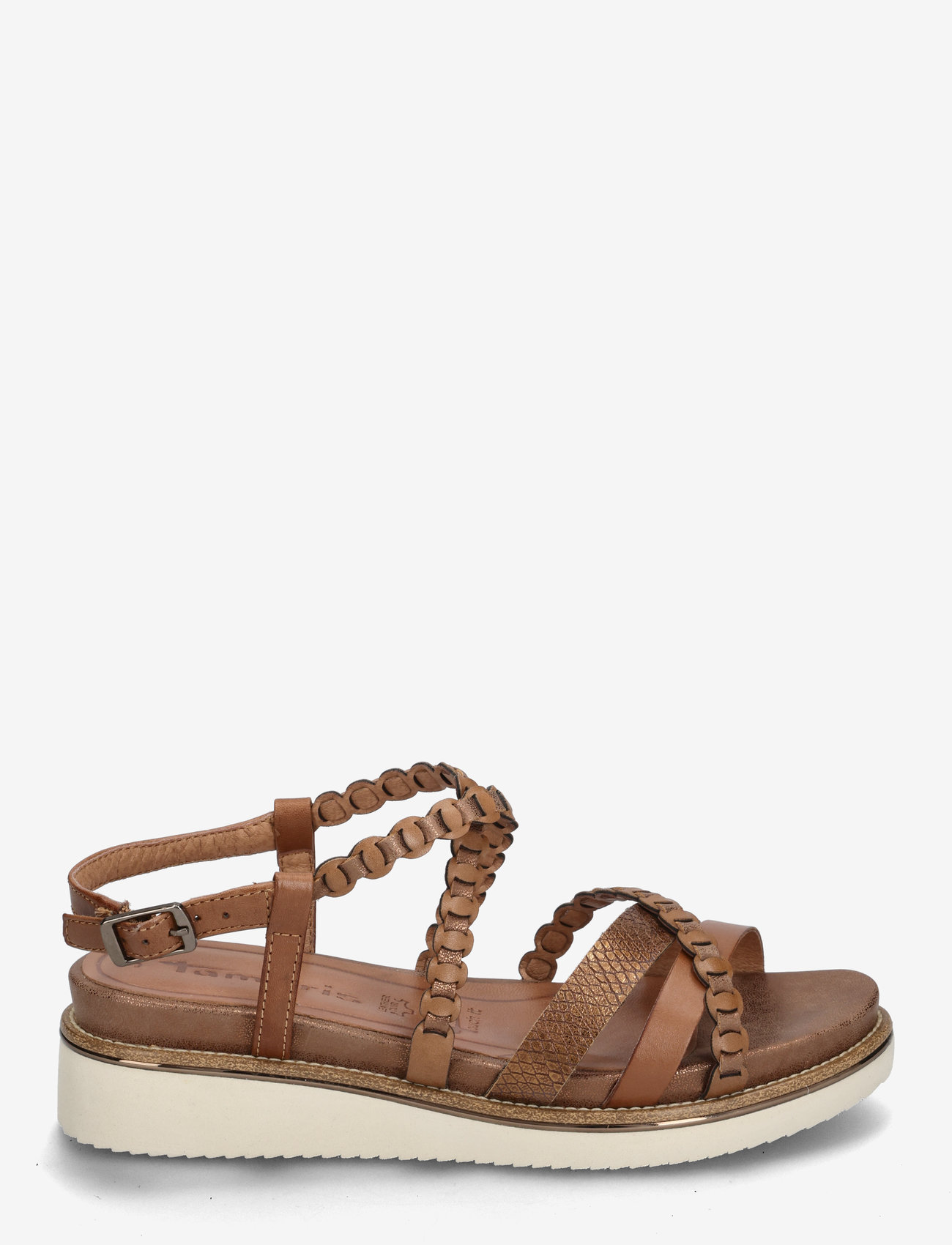 Tamaris - Women Sandals - platta sandaler - cognac - 1