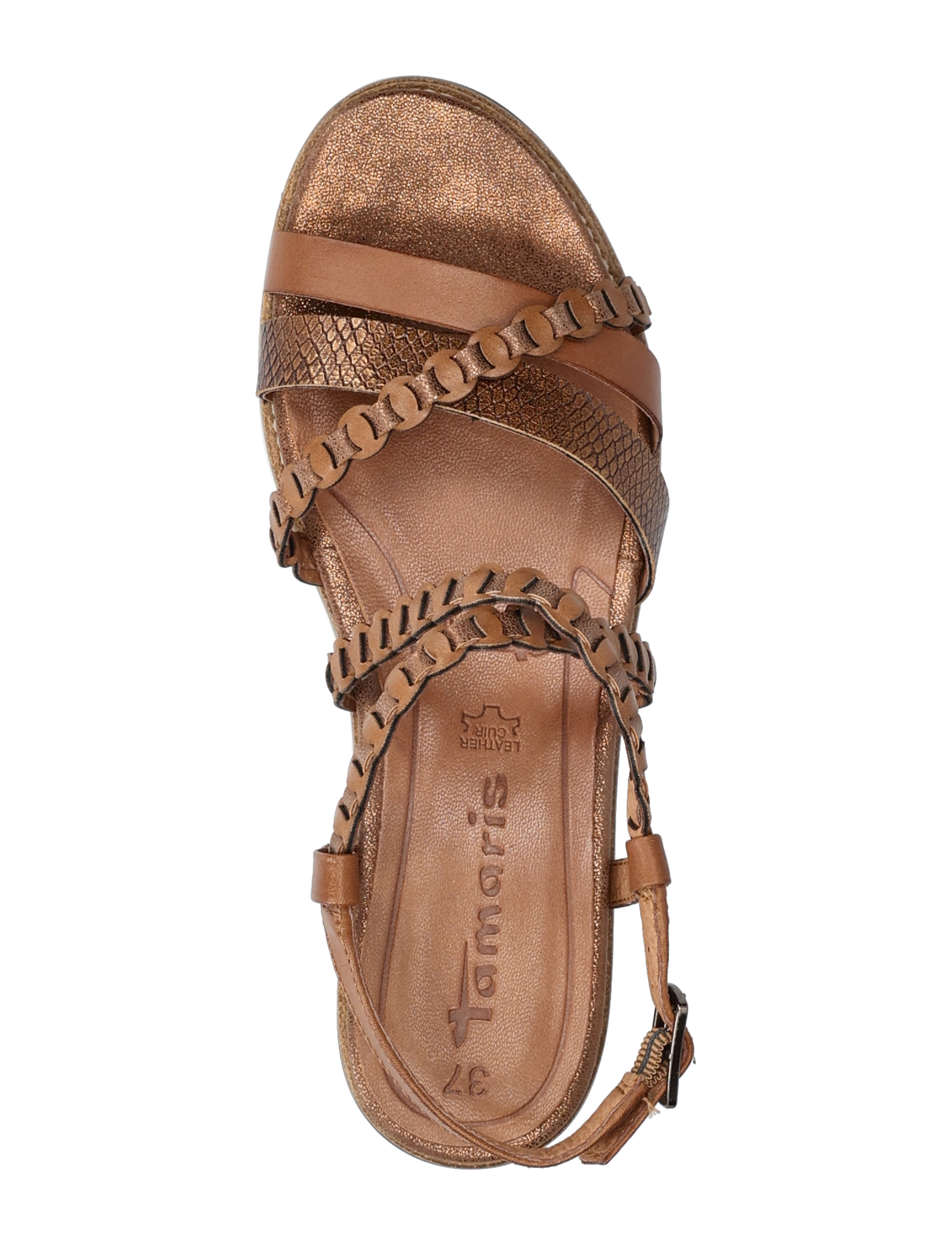 Tamaris - Women Sandals - cognac - 3