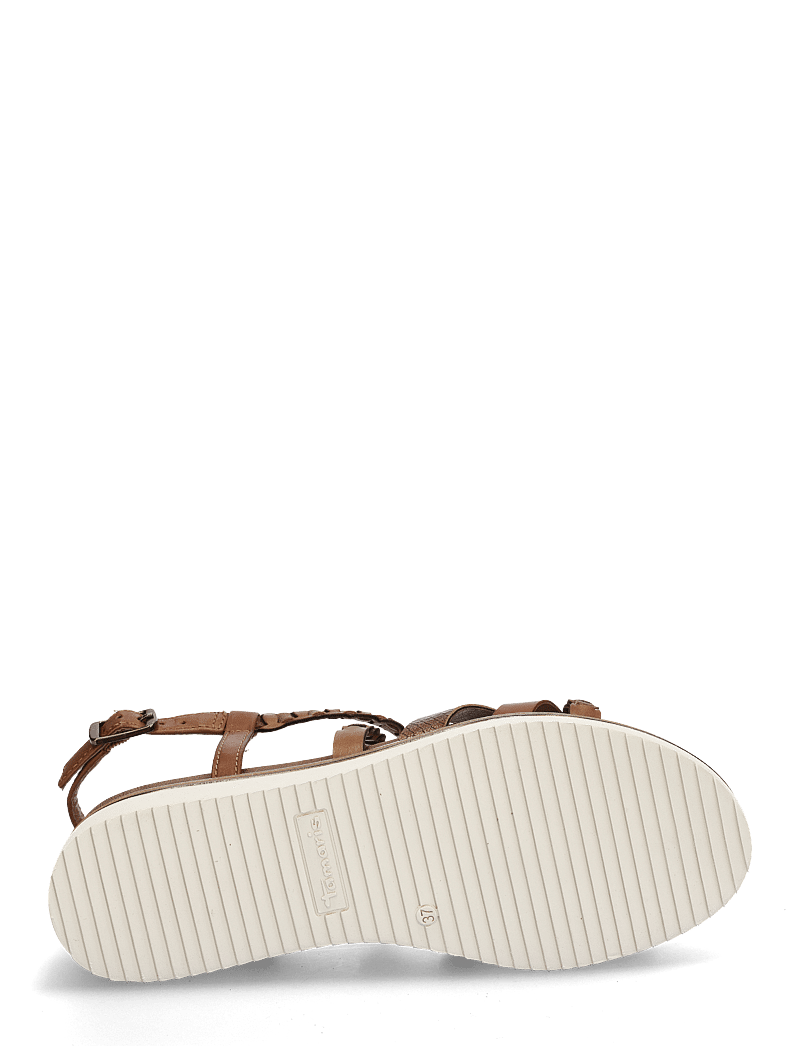 Tamaris - Women Sandals - flache sandalen - cognac - 4