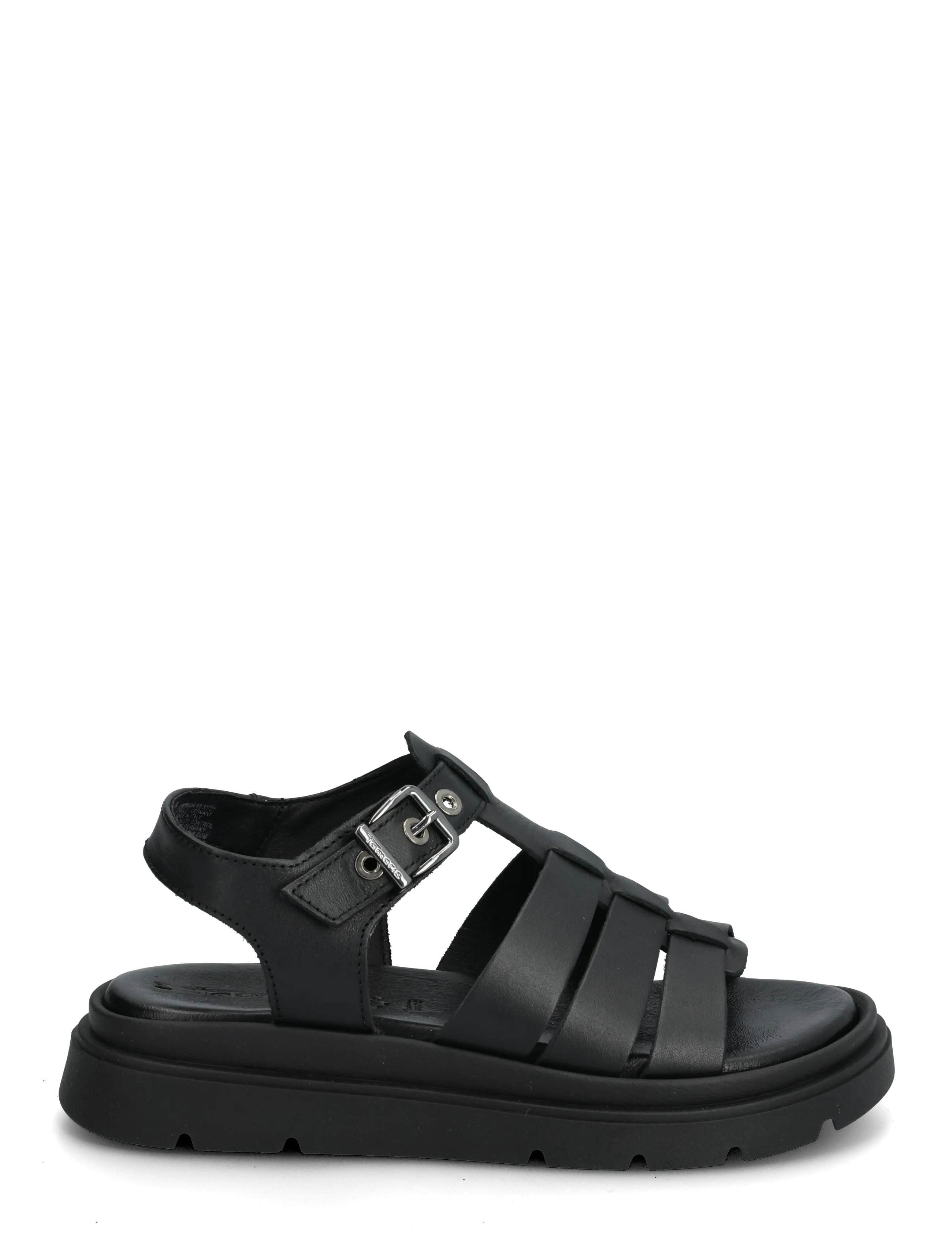Tamaris - Women Sandals - gladiator-sandalen - black leather - 1
