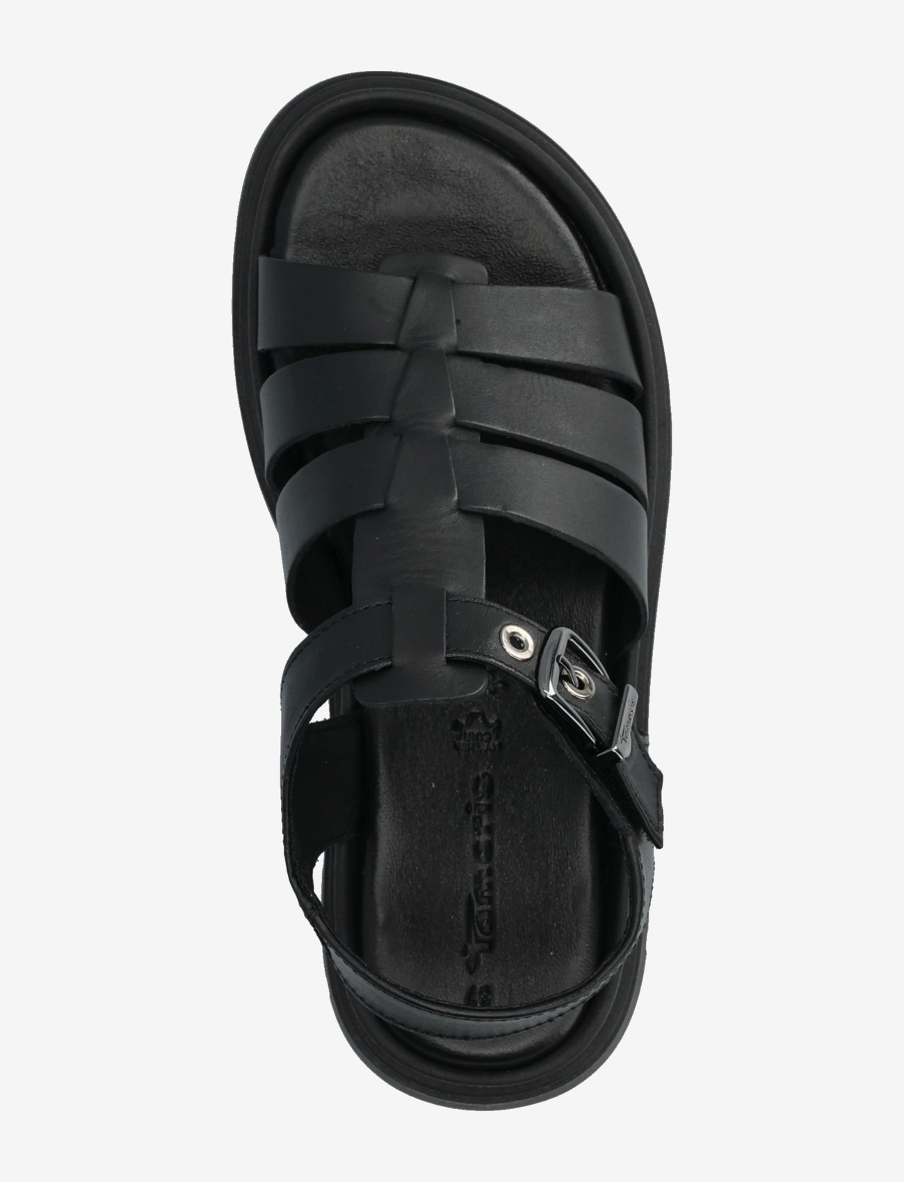 Tamaris - Women Sandals - spartiates - black leather - 3