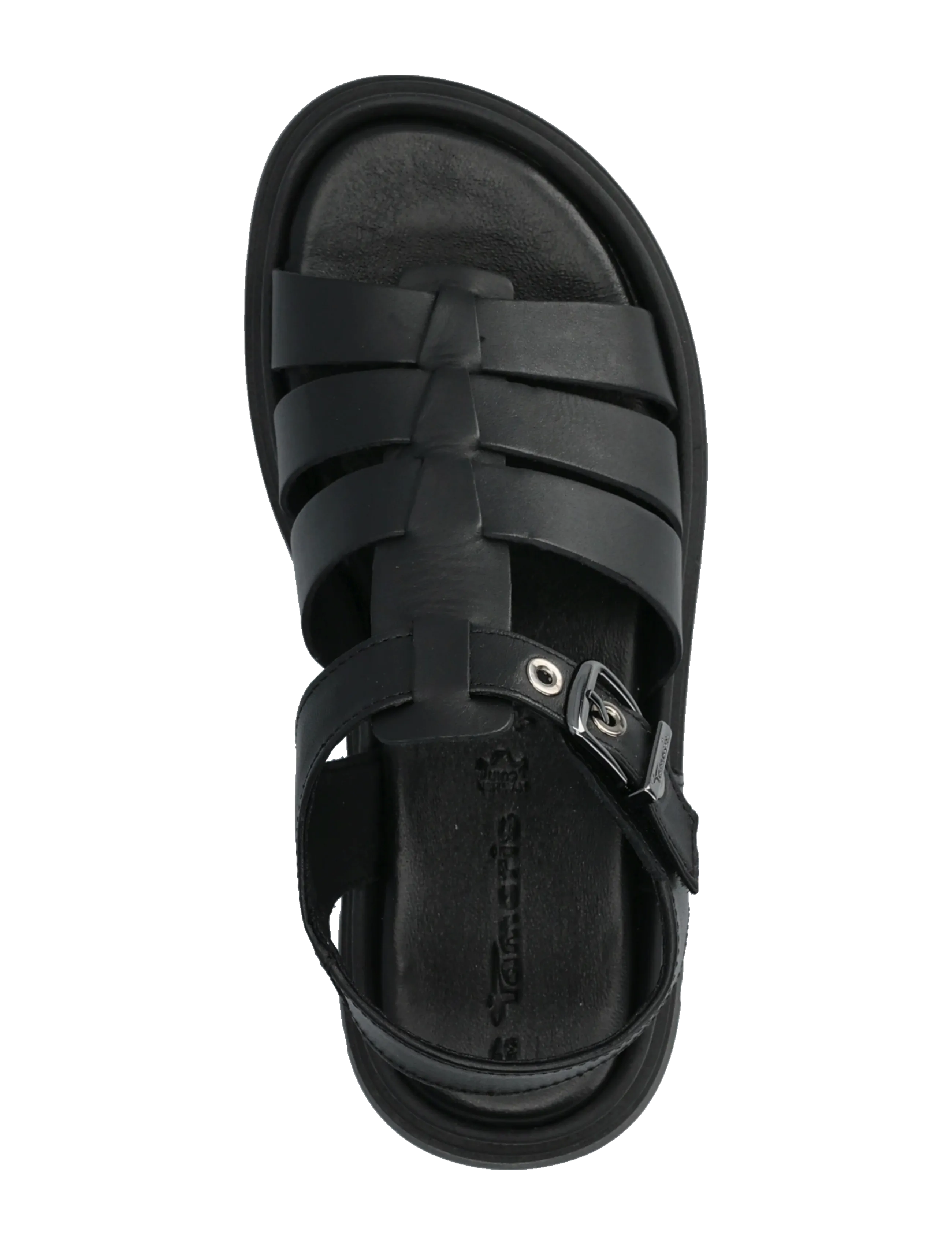 Tamaris - Women Sandals - gladiator sandals - black leather - 3