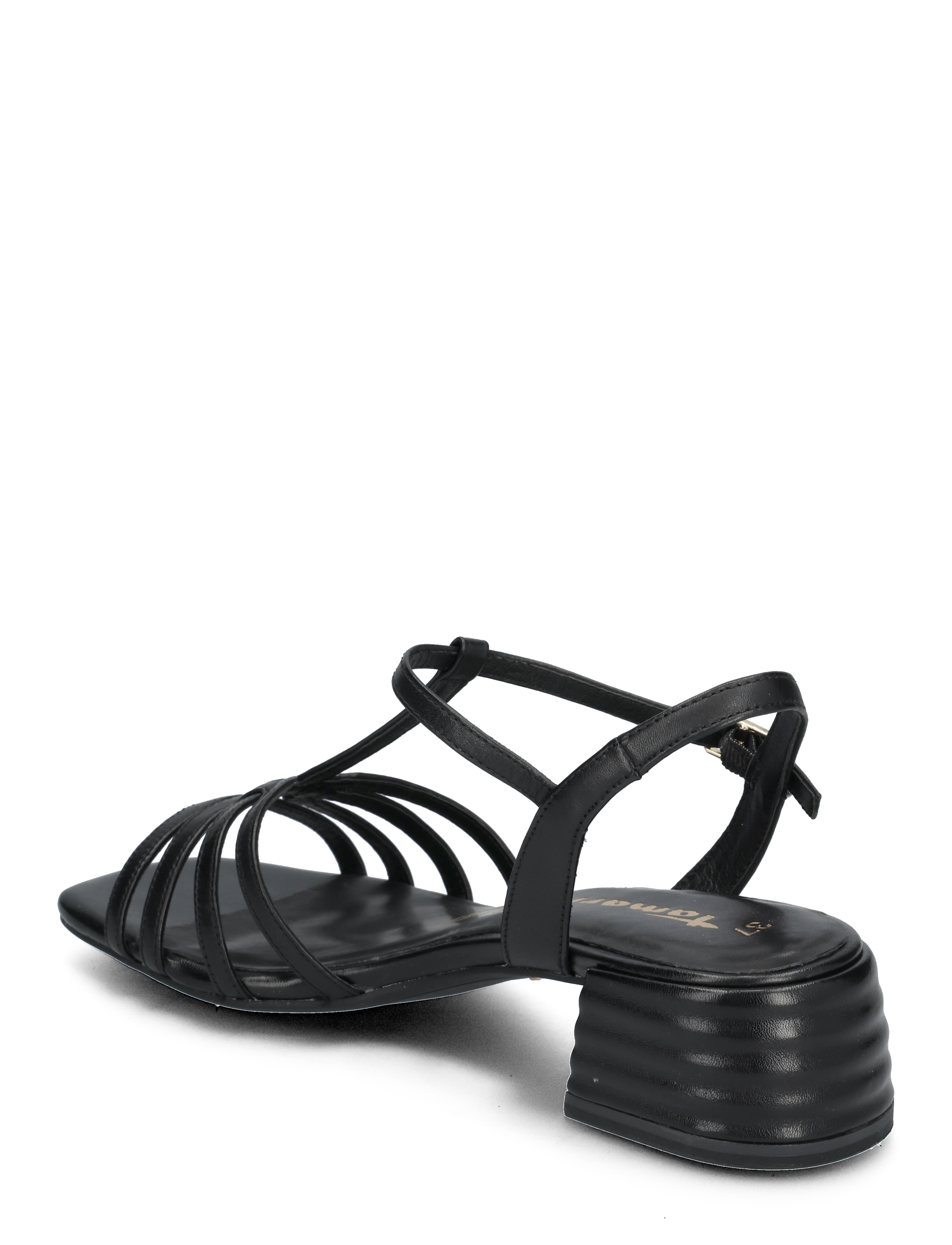 Tamaris - Women Sandals - black leather - 2