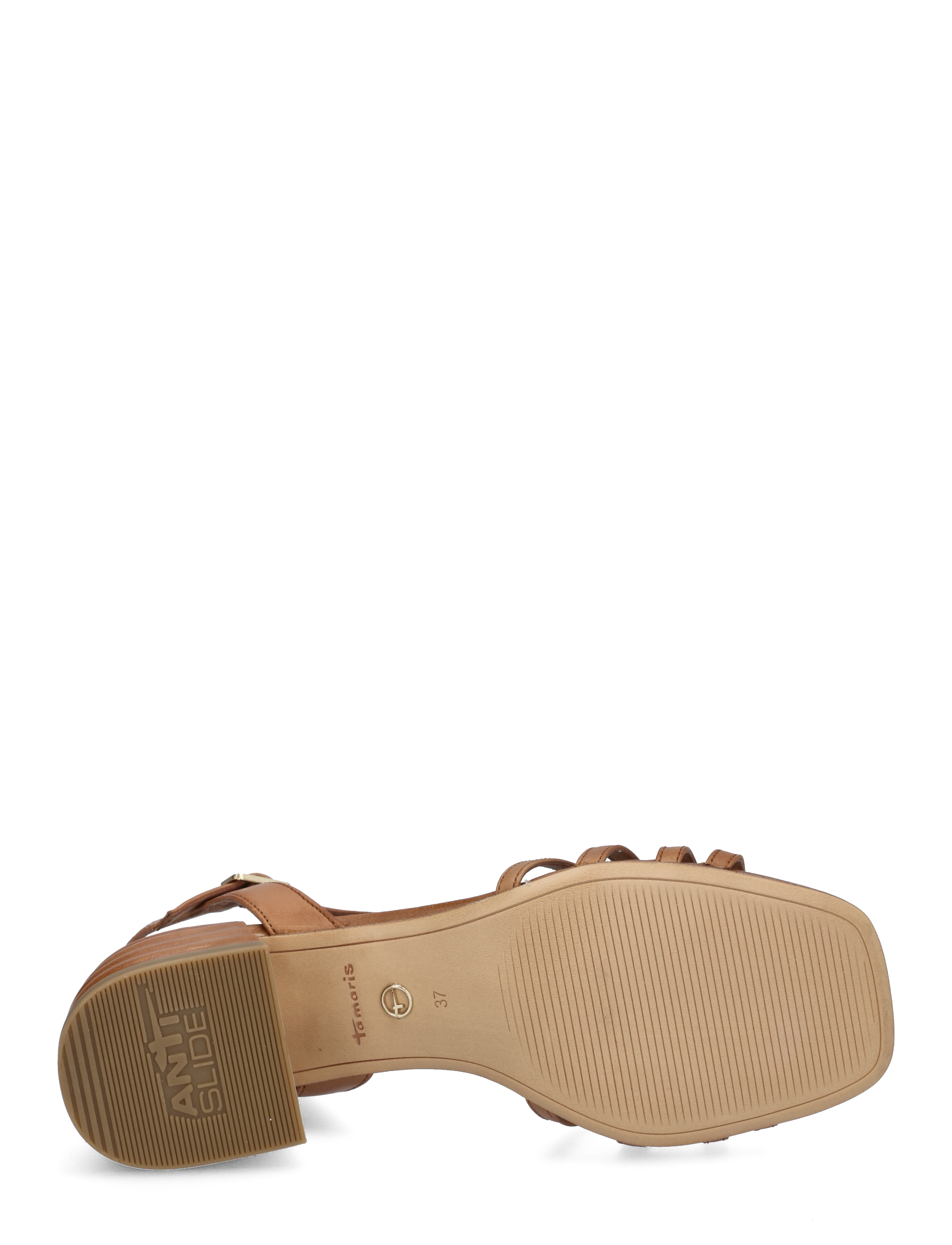 Tamaris - Women Sandals - cognac leather - 4