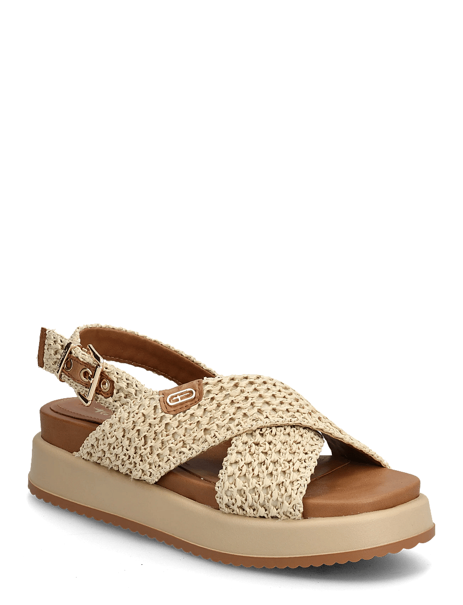 Tamaris - Women Sandals - plateau-sandalen - beige - 0