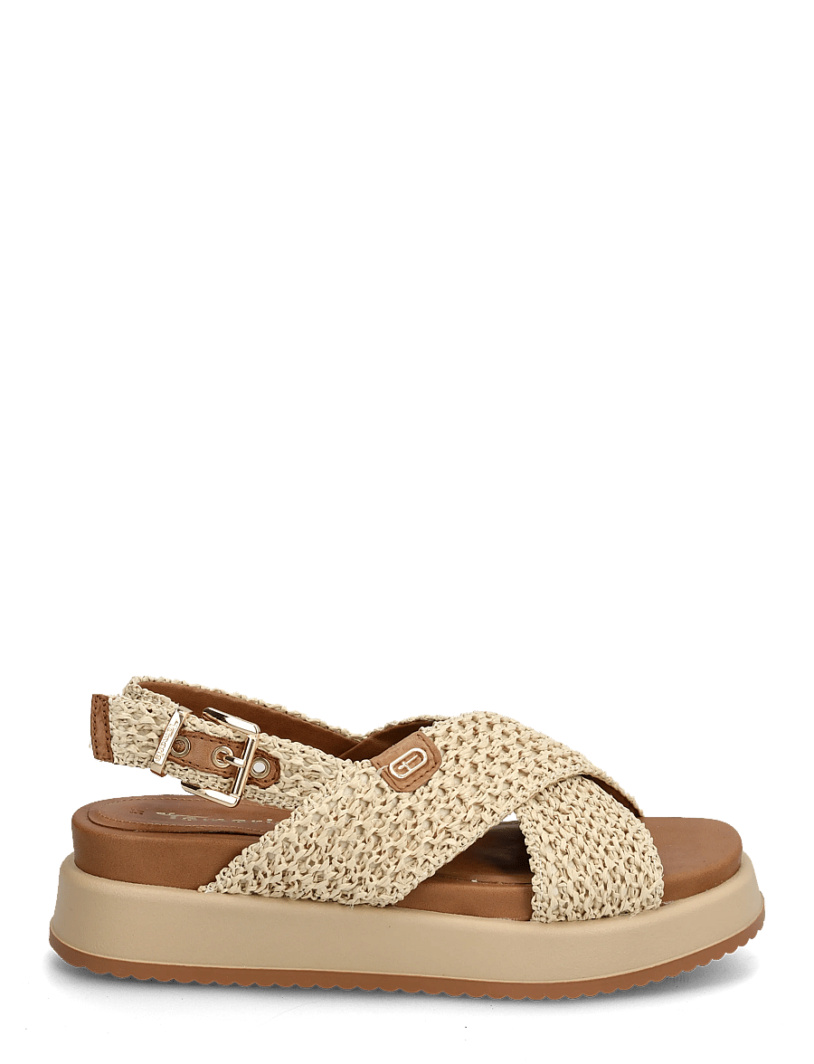 Tamaris - Women Sandals - plateau-sandalen - beige - 1